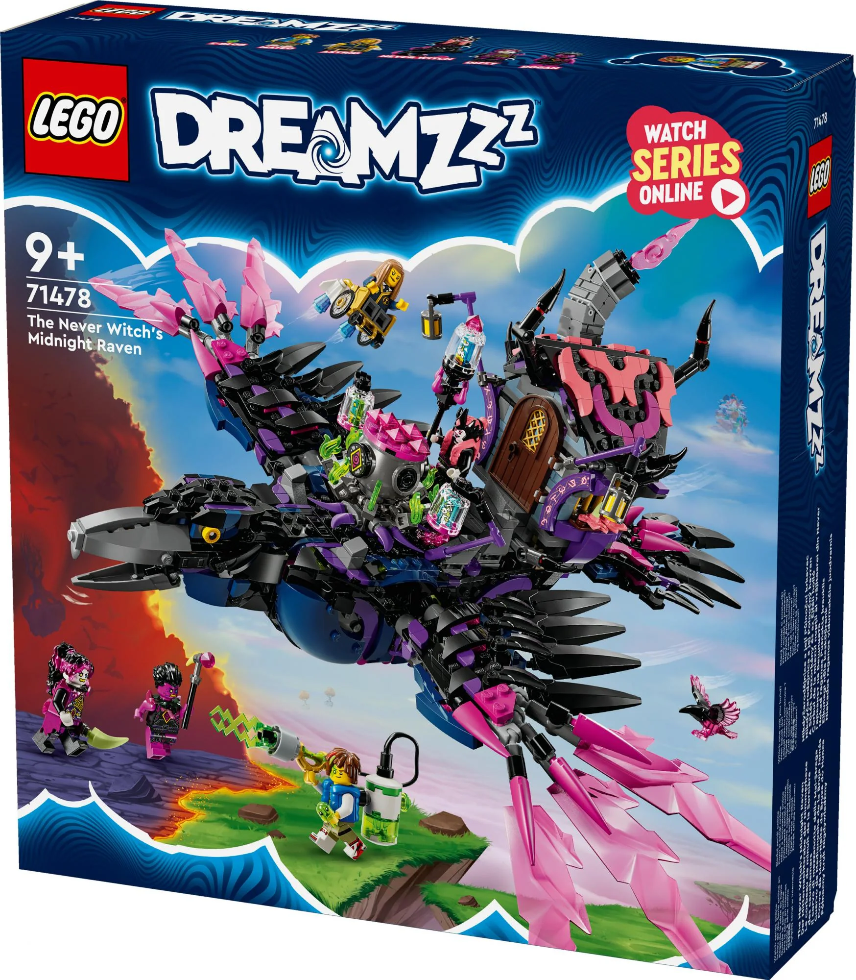 LEGO 71478 DREAMZzz The Neverwitch's Midnight Raven