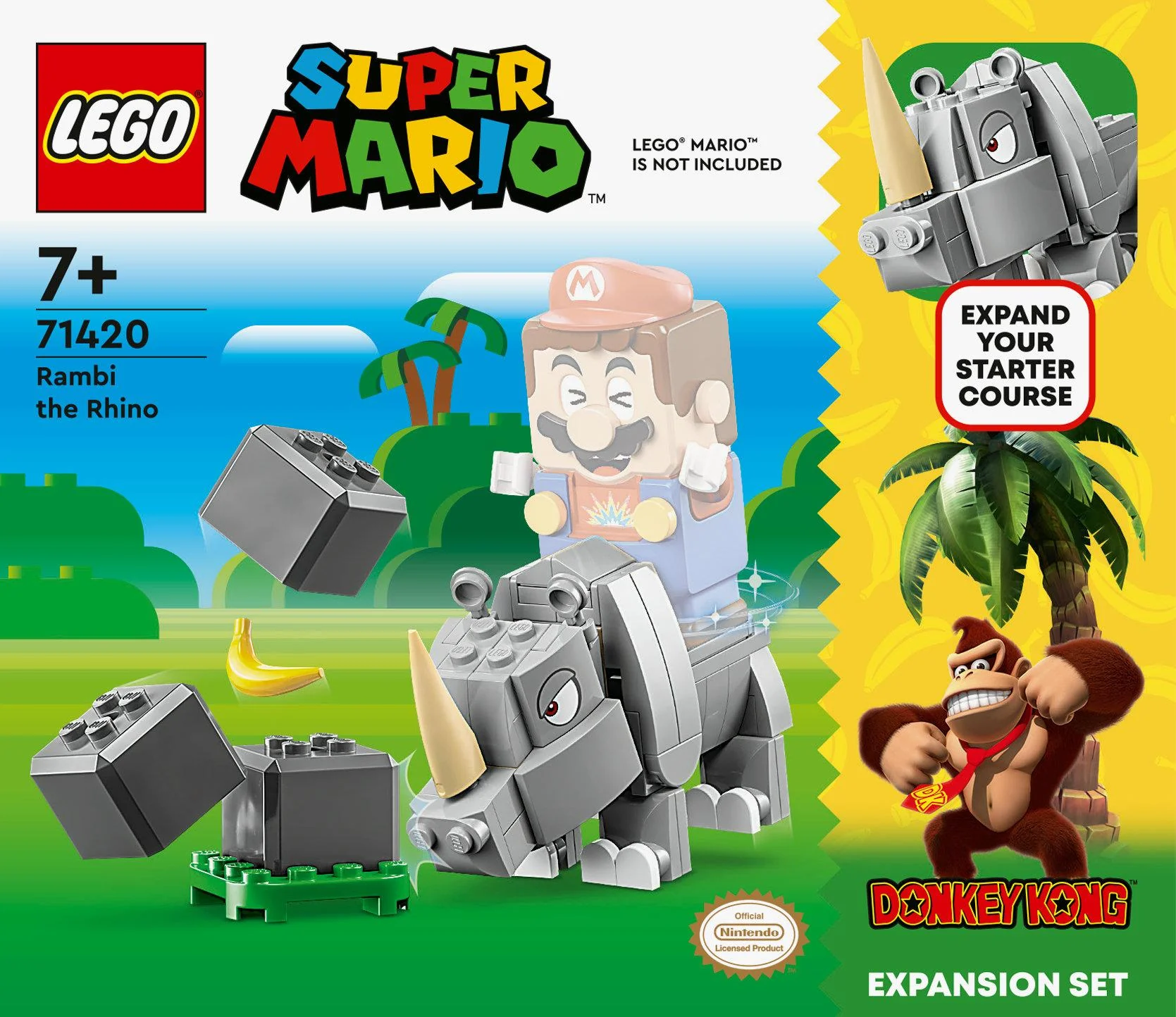 LEGO Super Mario - Rambi the Rhino Expansion Set (71420)
