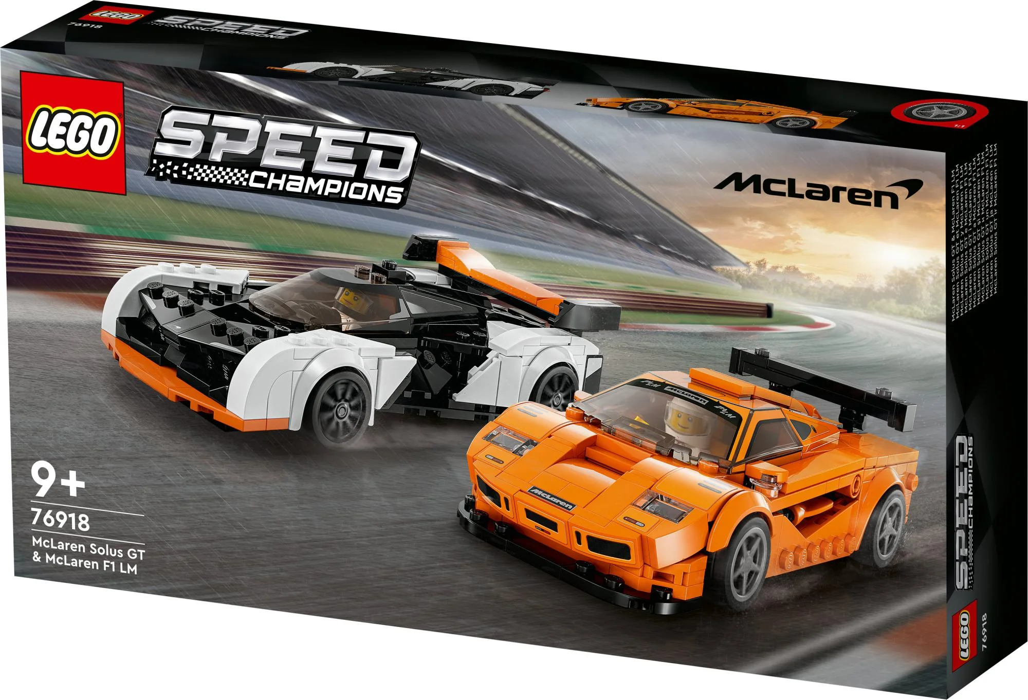 LEGO Speed Champions - McLaren Solus GT & McLaren F1 LM (76918)