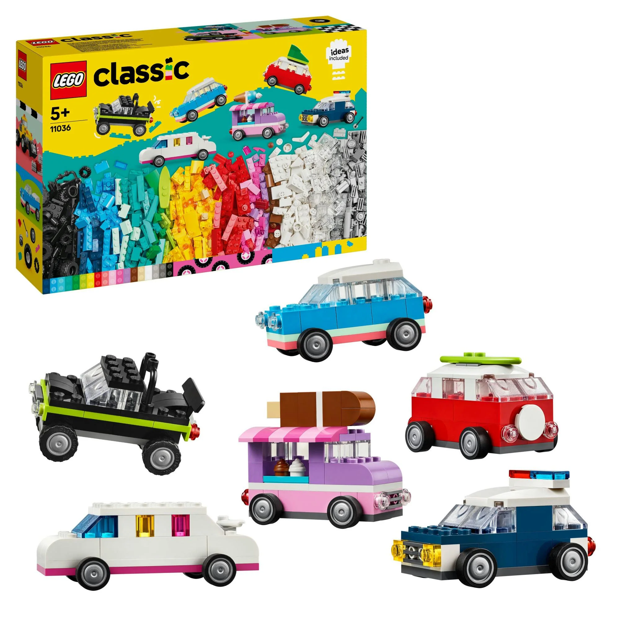 LEGO Classic - Kreative Køretøjer(11036)