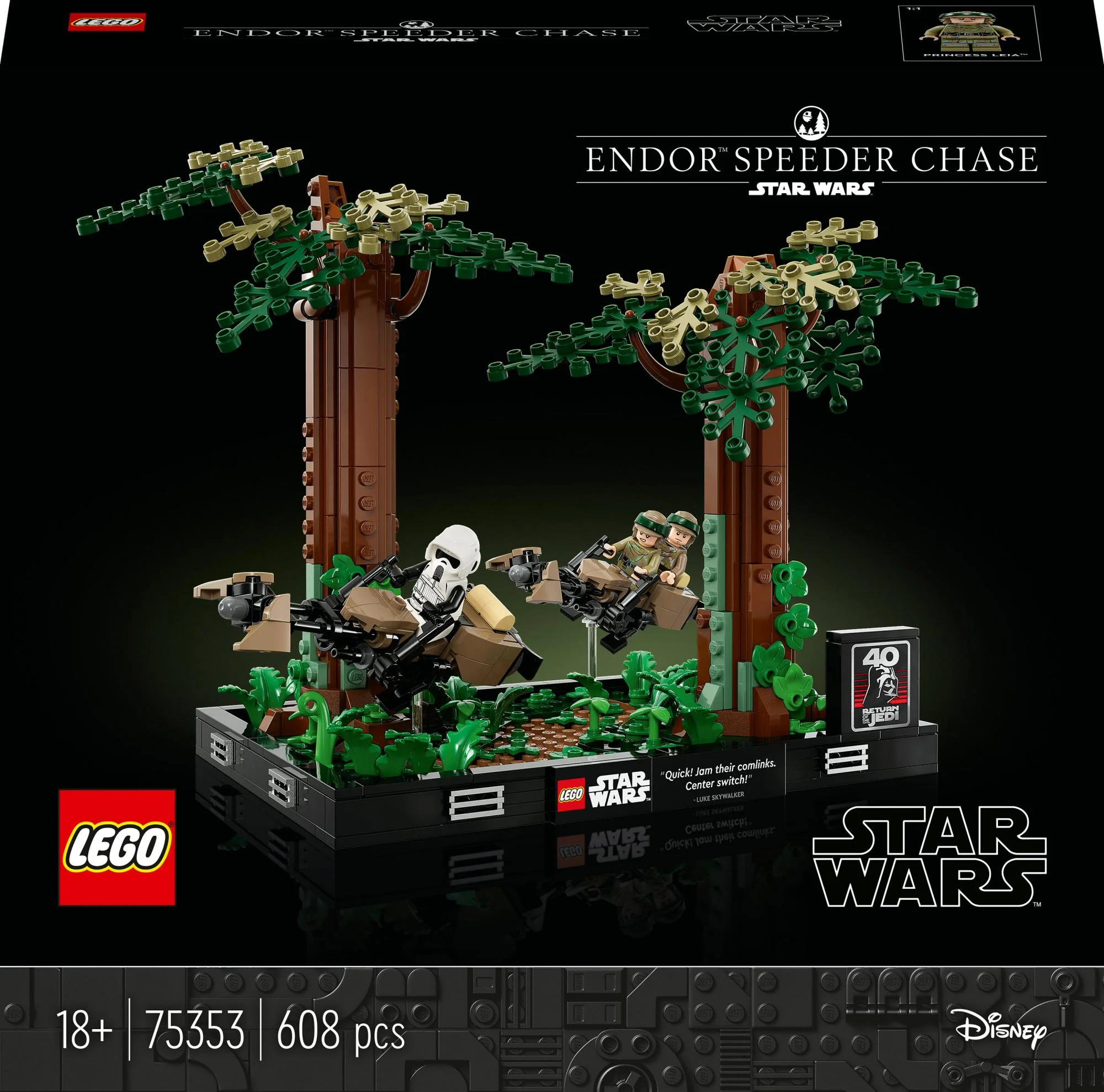 LEGO Star Wars - Endor™ Speeder Chase Diorama (75353)