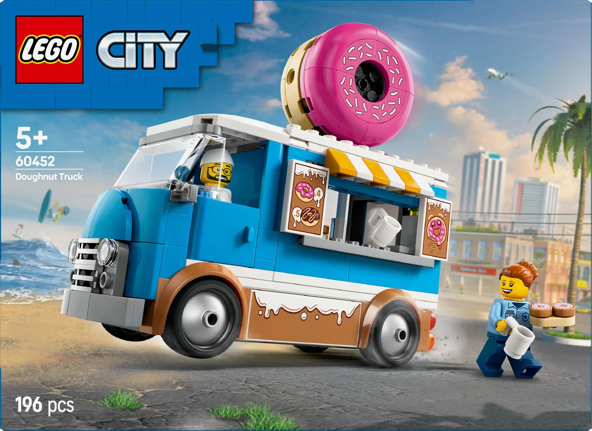 LEGO 60452 City Donut Truck