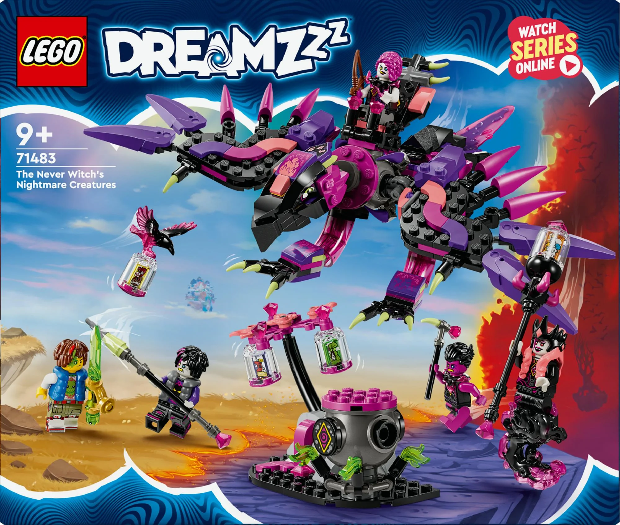 LEGO 71483 DREAMZzz The Neverwitch's Nightmare Creatures