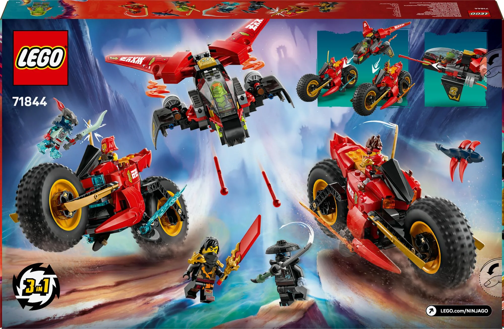LEGO 71844 Ninjago Ninja Action Racer