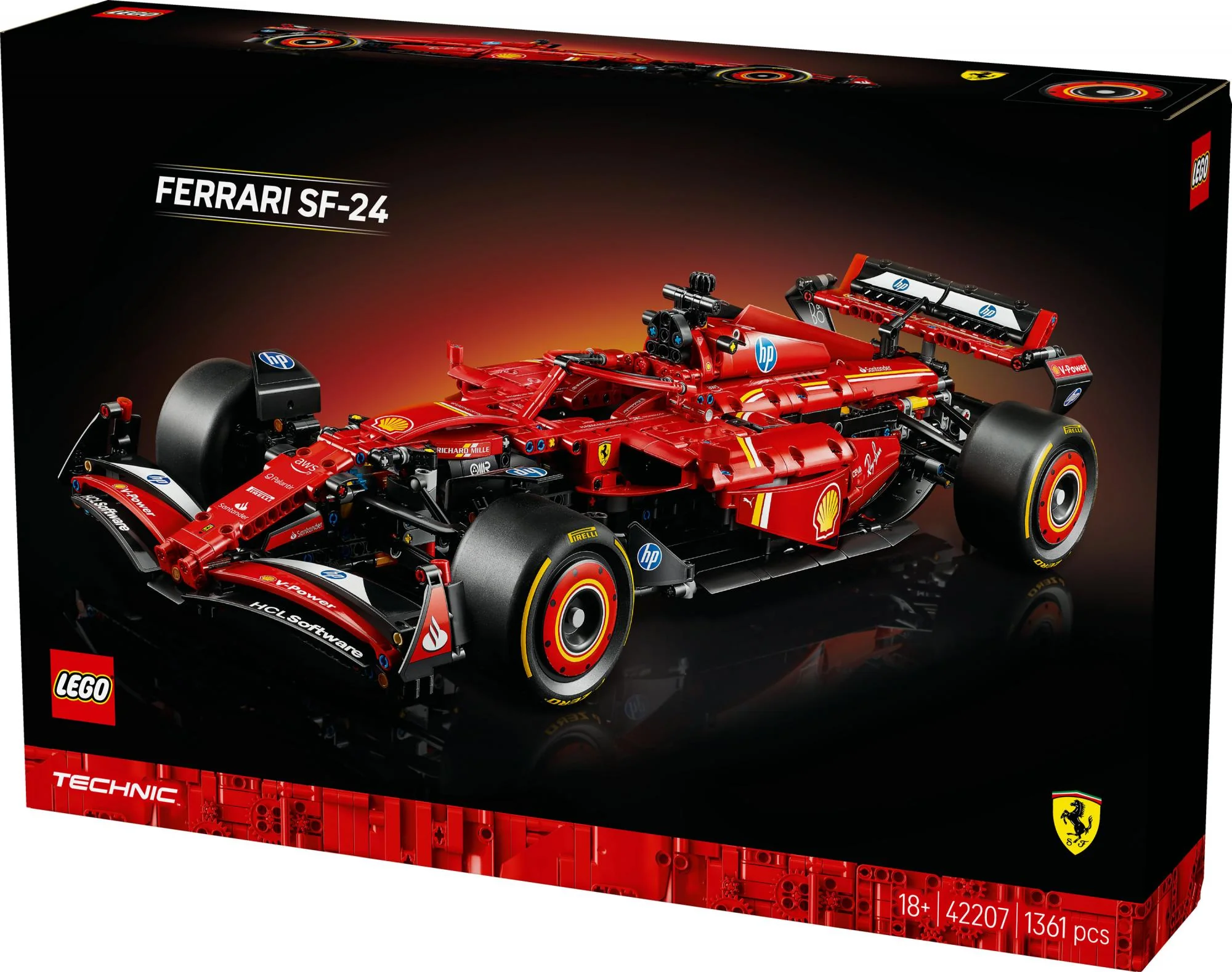 LEGO 42207 Technic Ferrari SF-24 F1 Racing Car