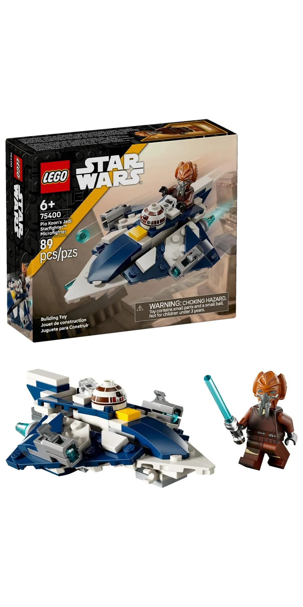 LEGO 75400 Star Wars Plo Koons Jedi Starfighter Microfighter