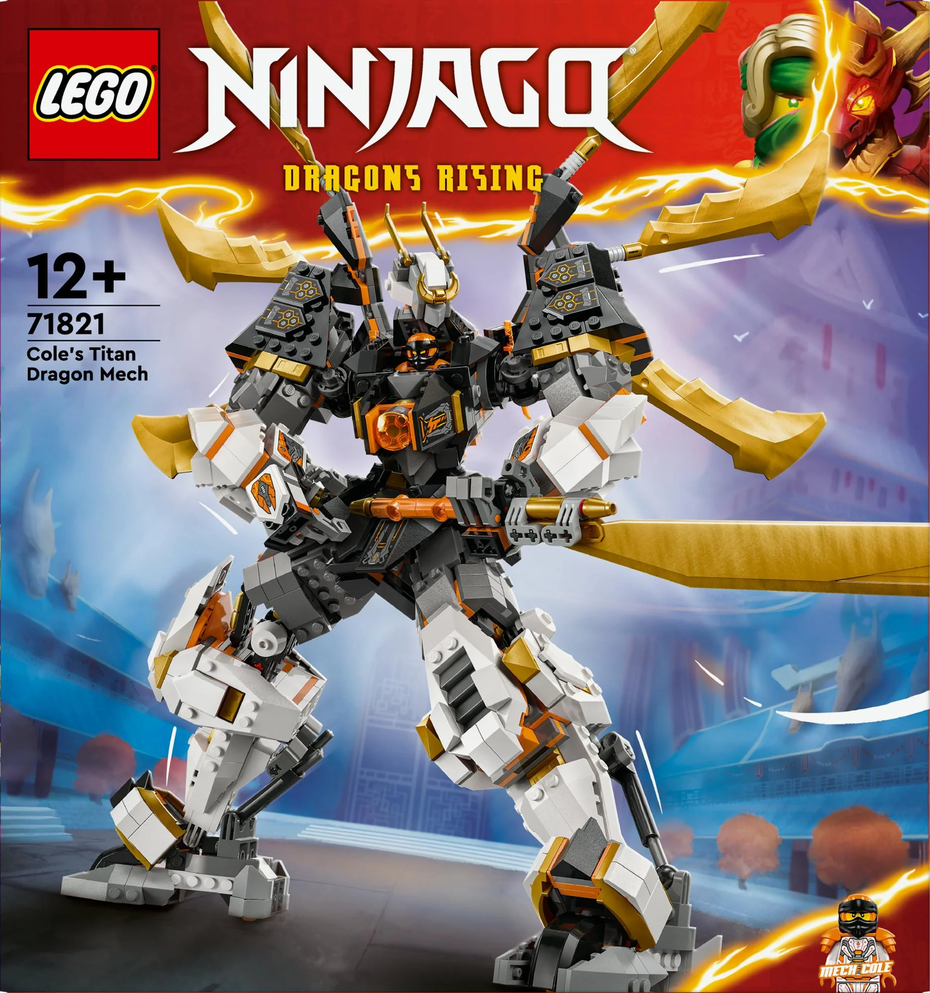 LEGO 71821 Ninjago Cole's Titan Dragon Mech