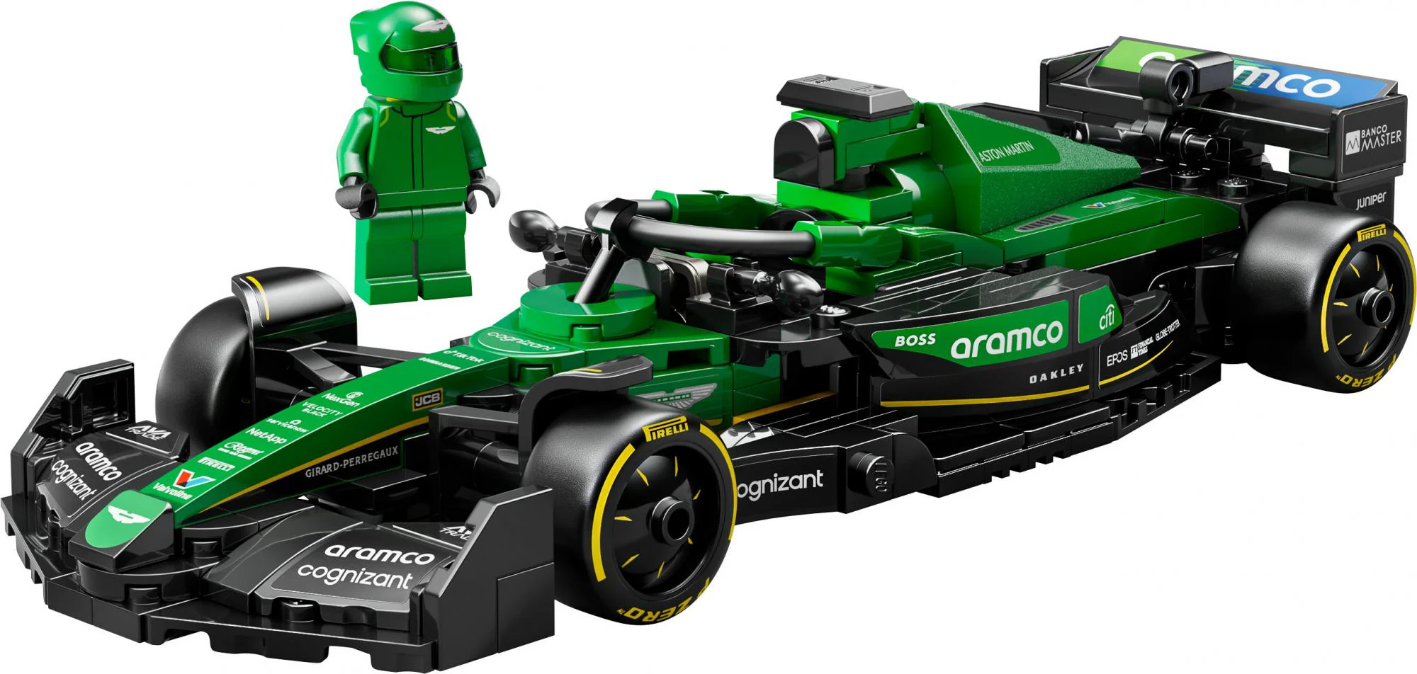LEGO 77245 Speed Champions Aston Martin Aramco F1 AMR24 Racing Car