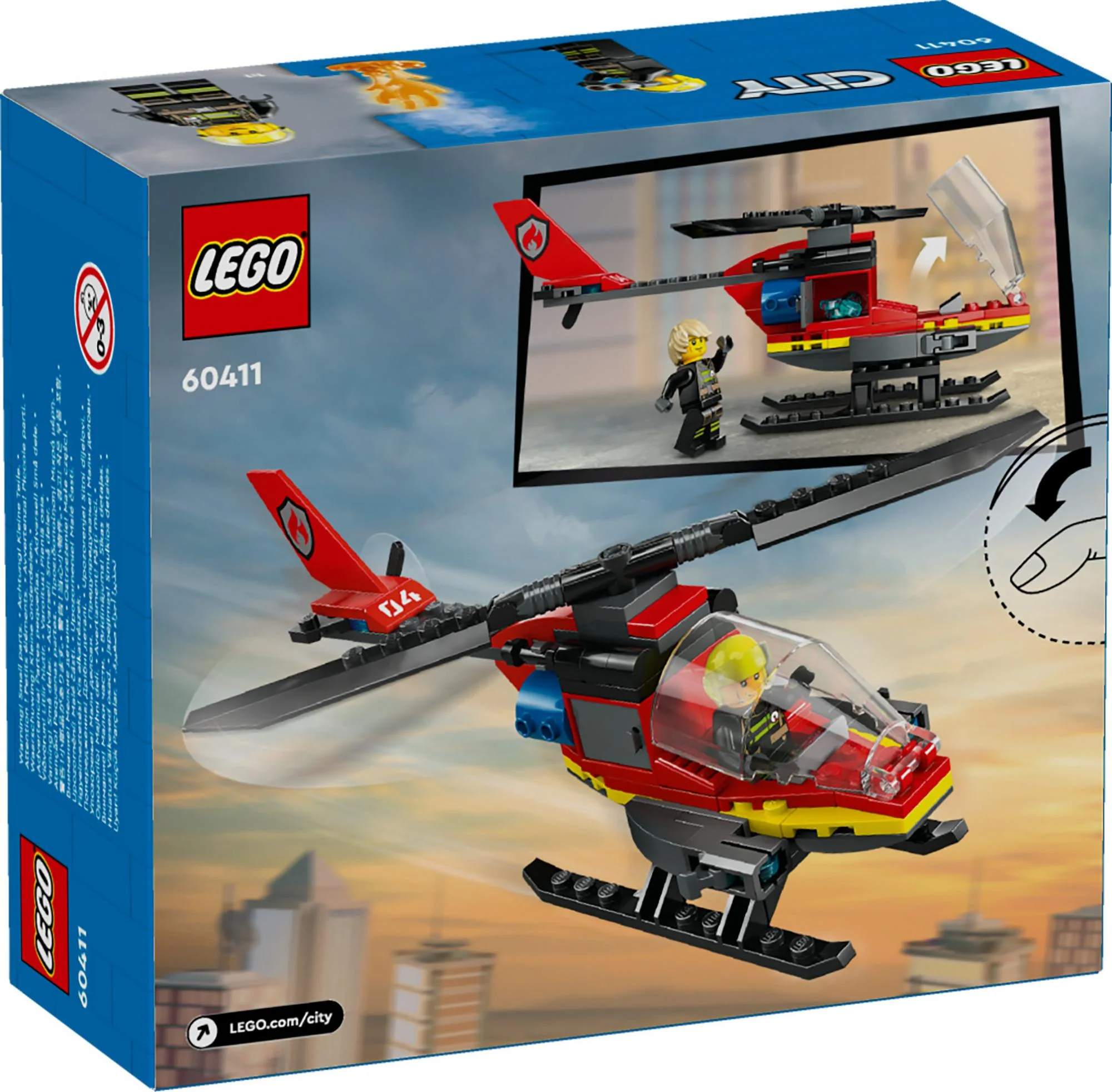 LEGO 60411 City Fire Helicopter