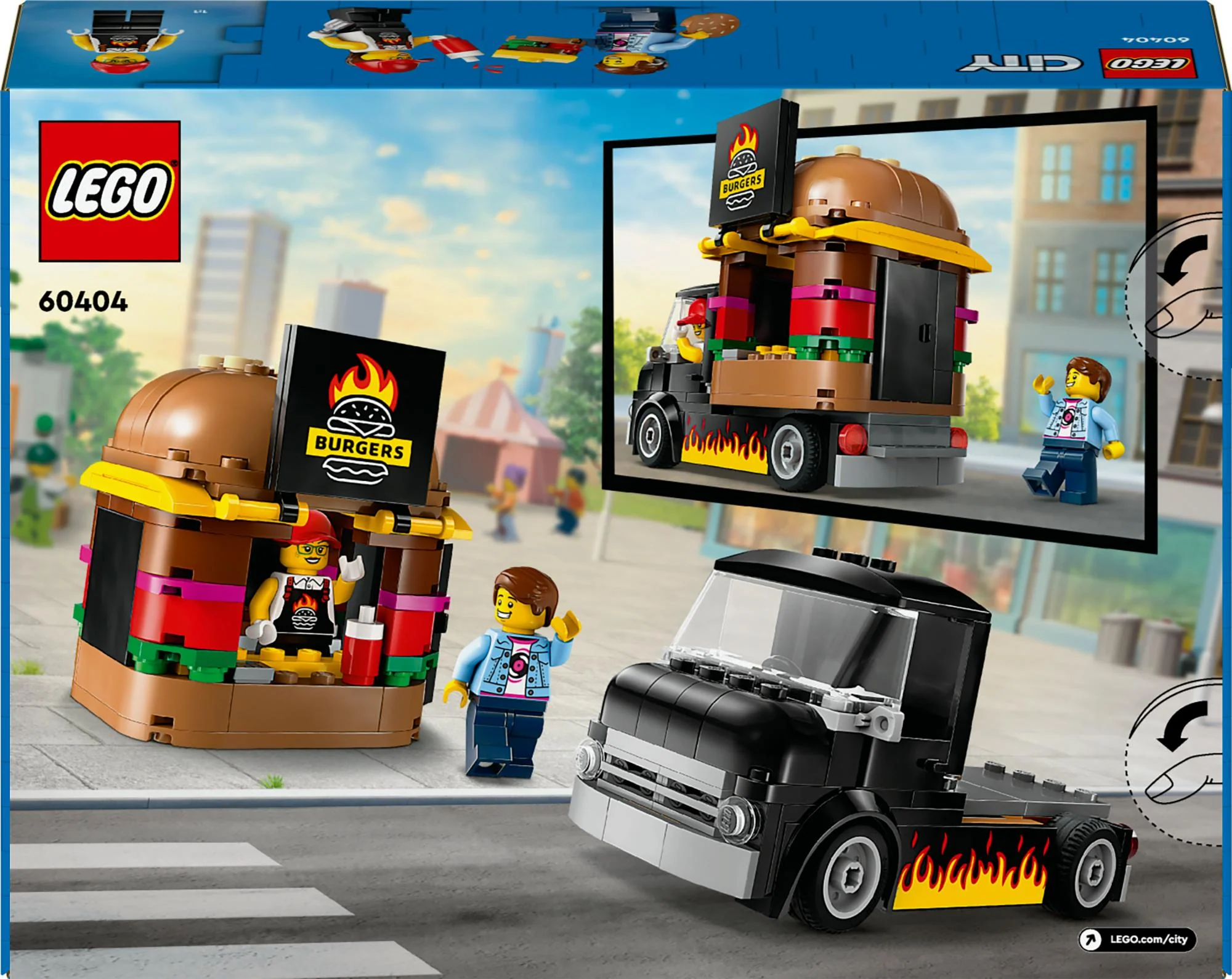 LEGO 60404 City Burger Truck
