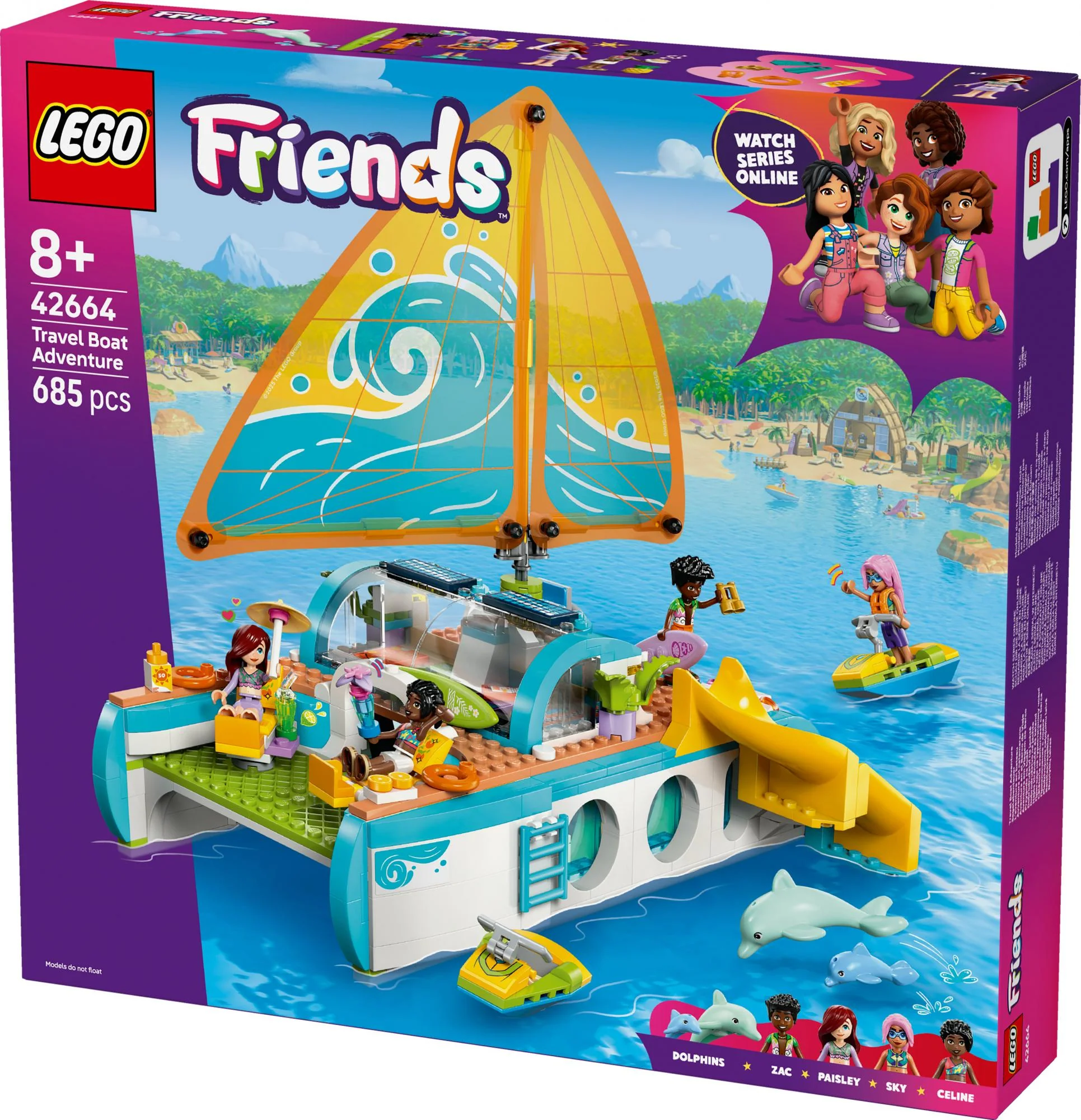 LEGO 42664 Friends Sailing Adventure