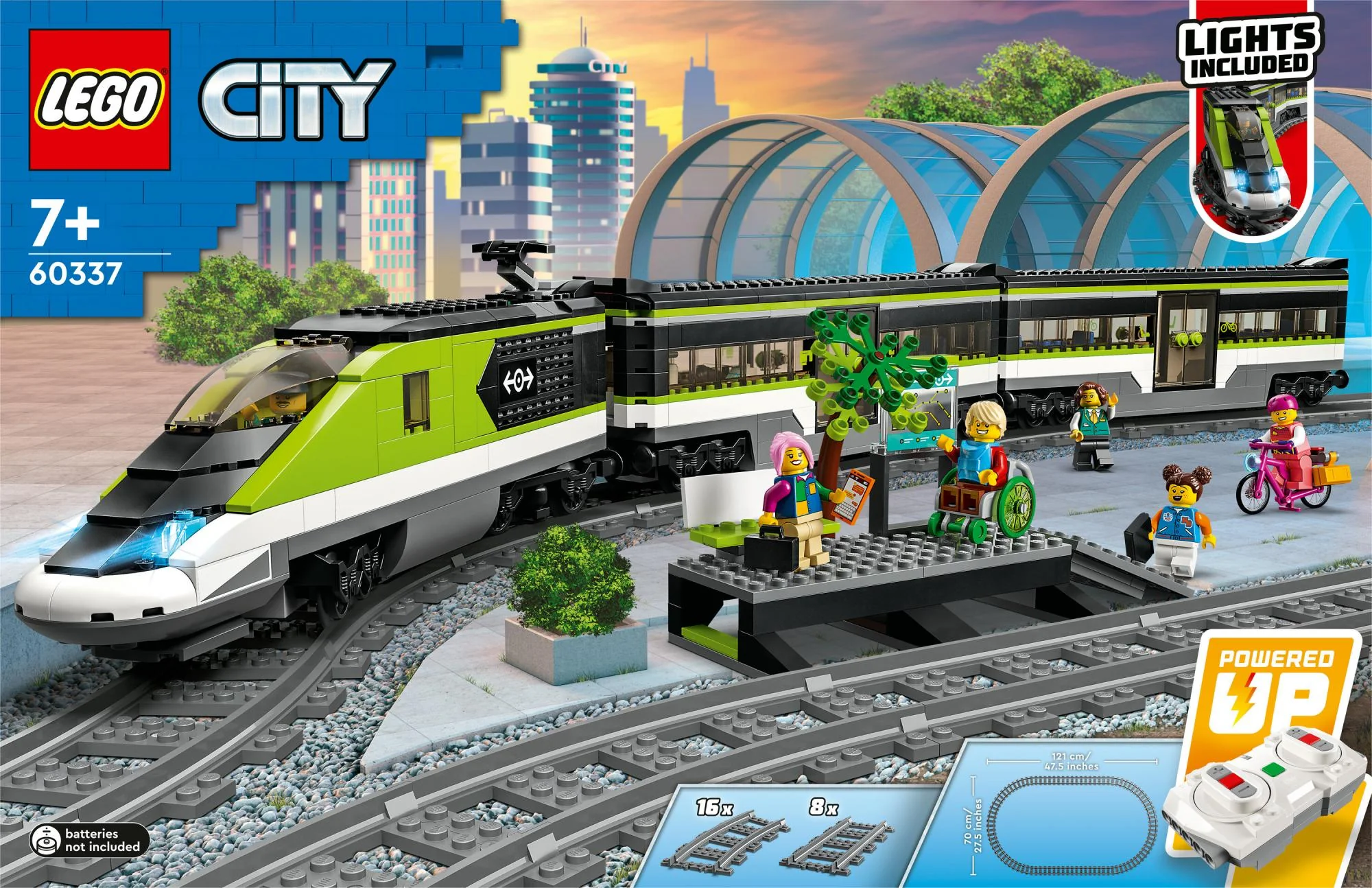LEGO 60337 City Passenger Bullet Train