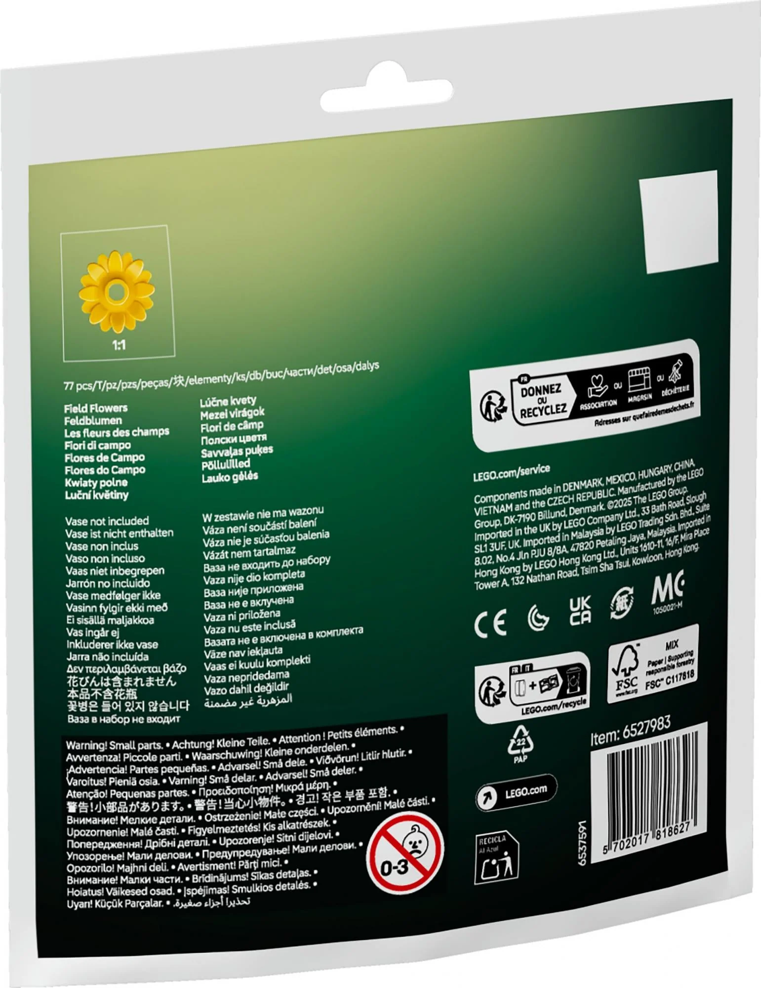 LEGO 30701 Botanicals Field Flowers