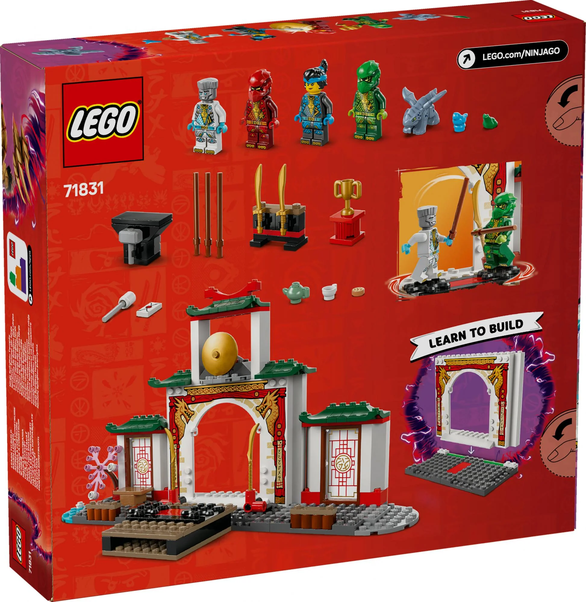 LEGO 71831 Ninjago Spinjitzu Ninja Temple