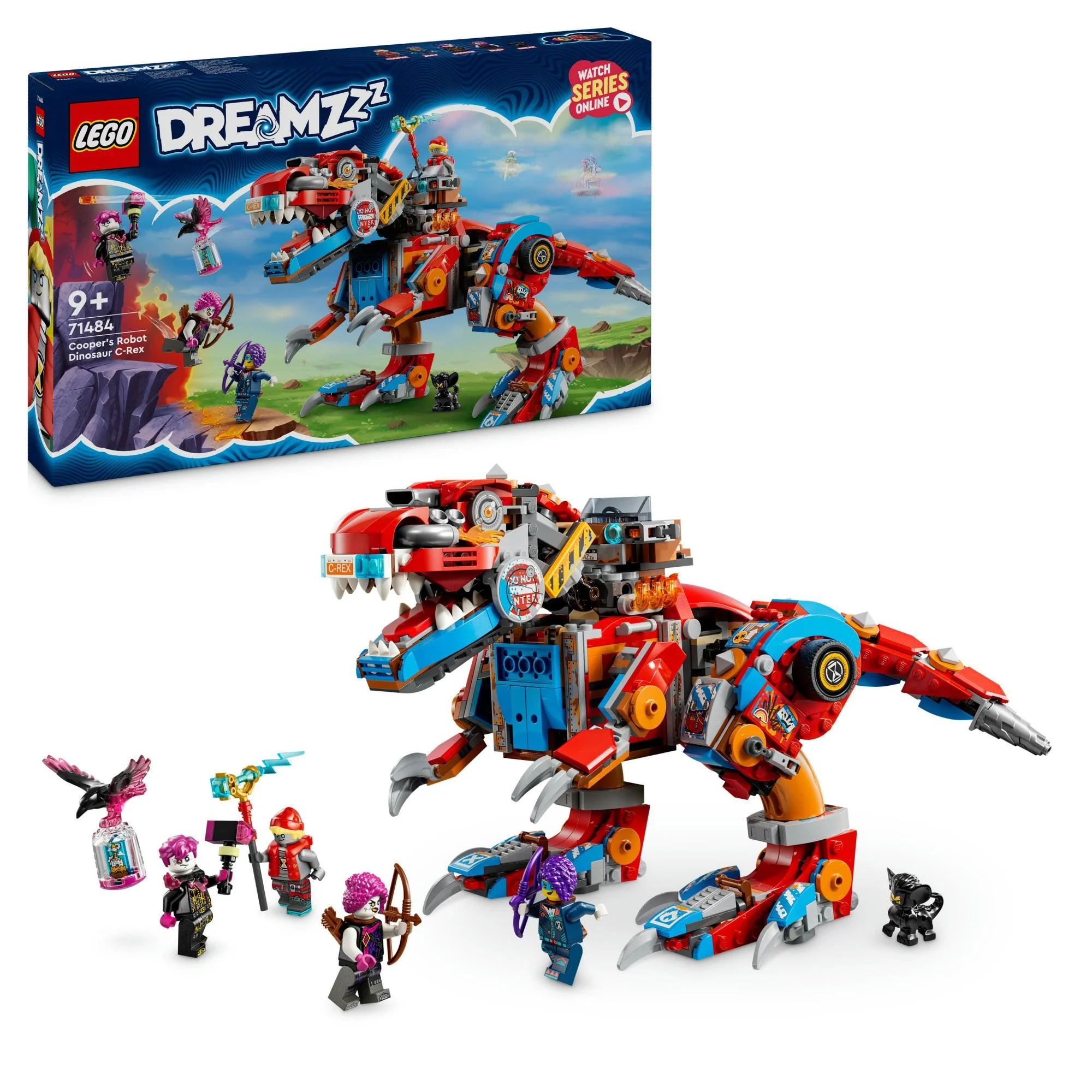 LEGO 71484 DREAMZzz Cooper's Dino-Mech C-Rex