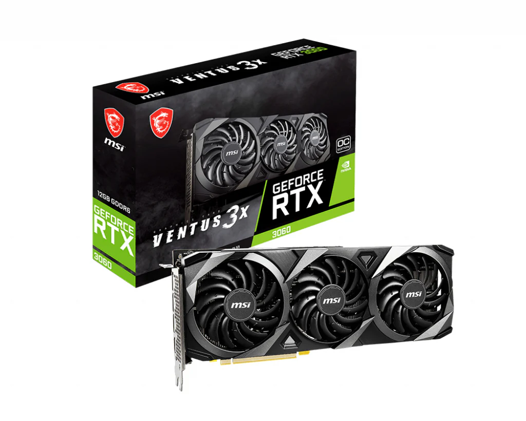 MSI GeForce RTX 3060 VENTUS 3X 12G OC 12GB