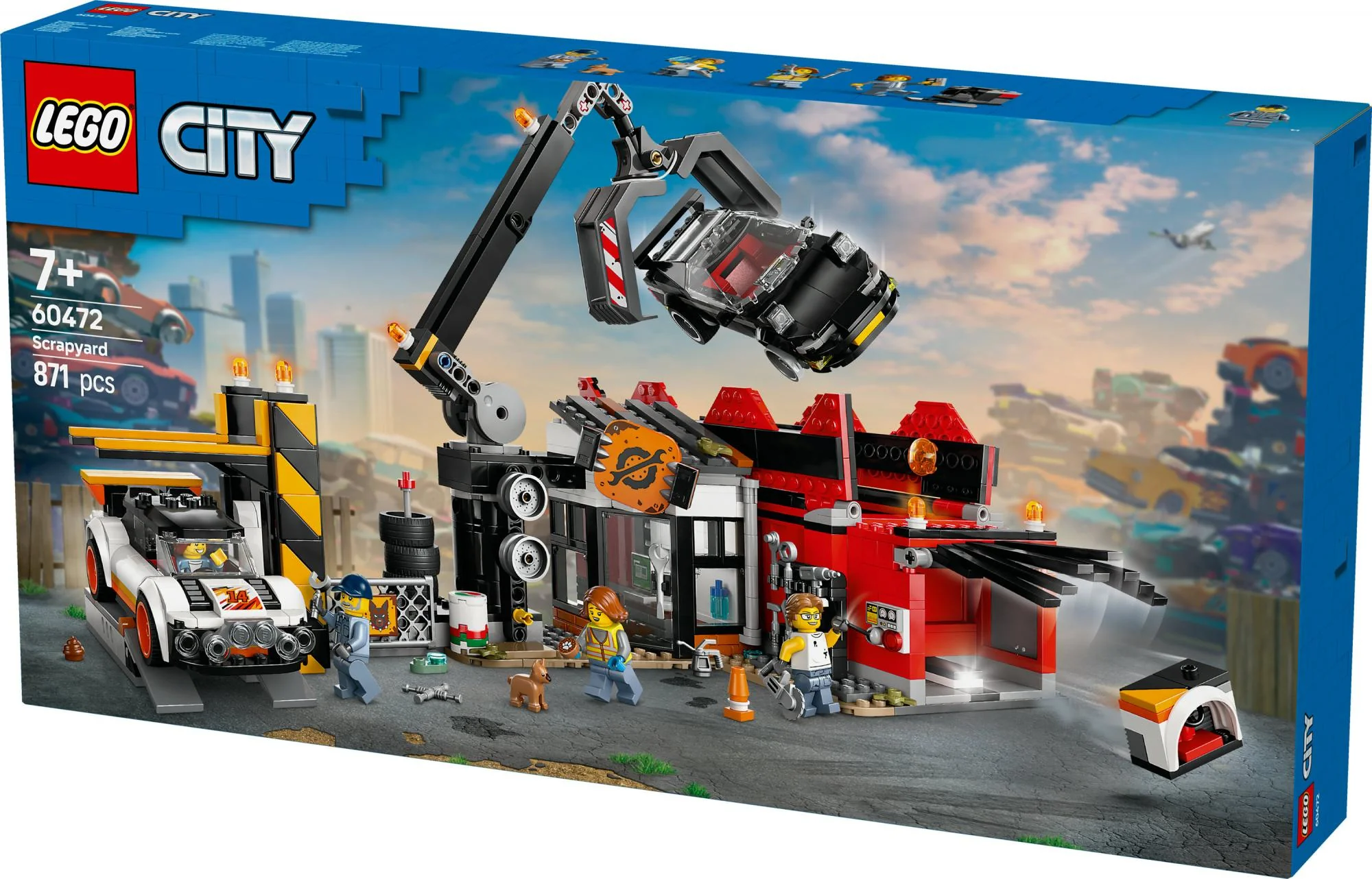 LEGO 60472 City Junkyard with Cars