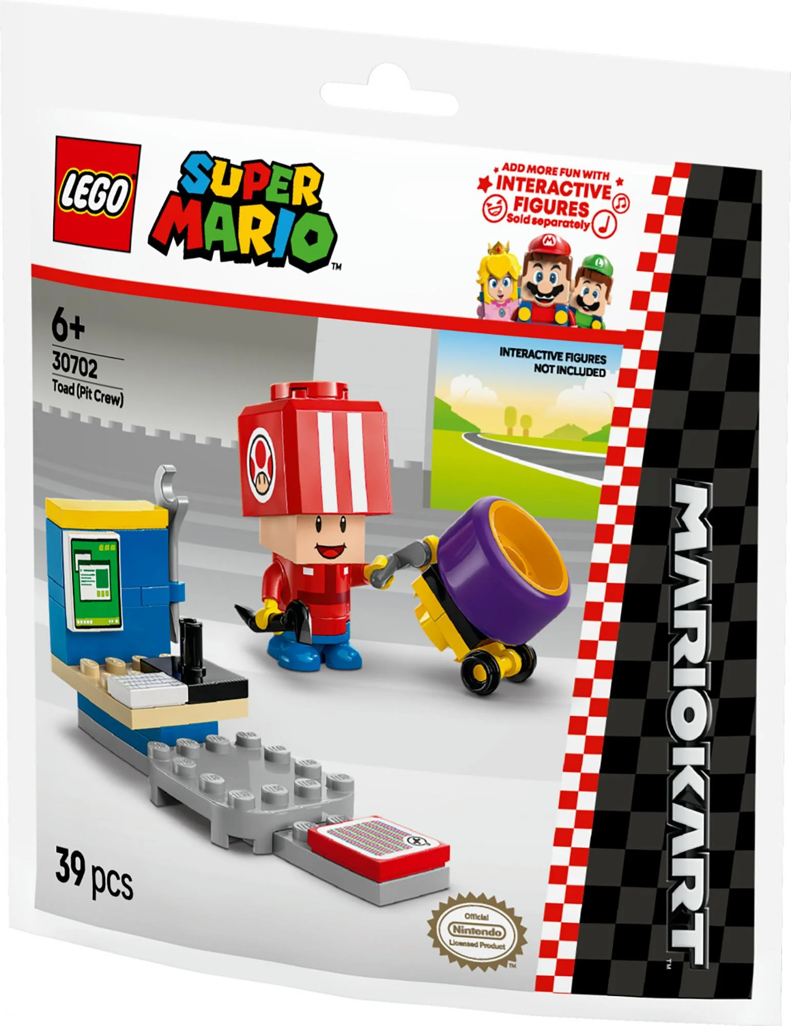 LEGO 30702 Mario Kart -Toad (Pit Crew)