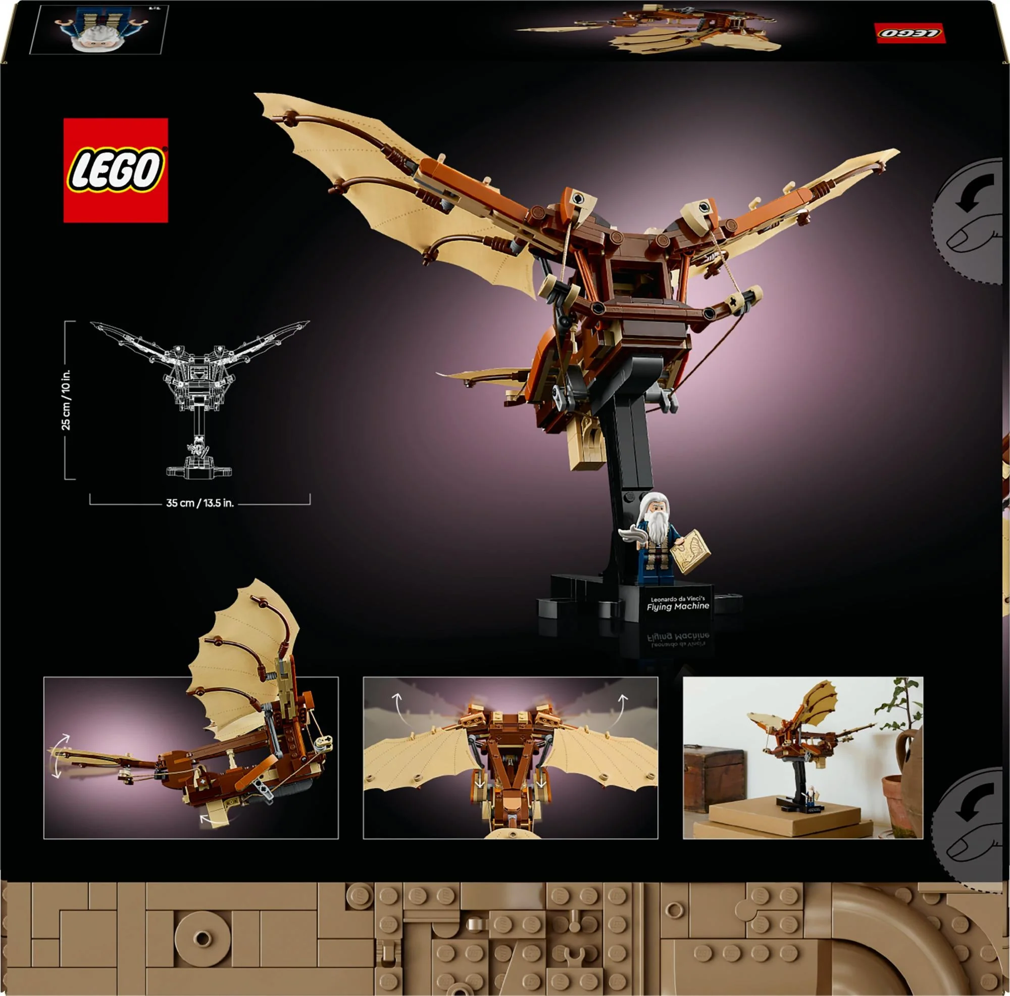 LEGO 10363 Icons Leonardo da Vinci's Flying Machine