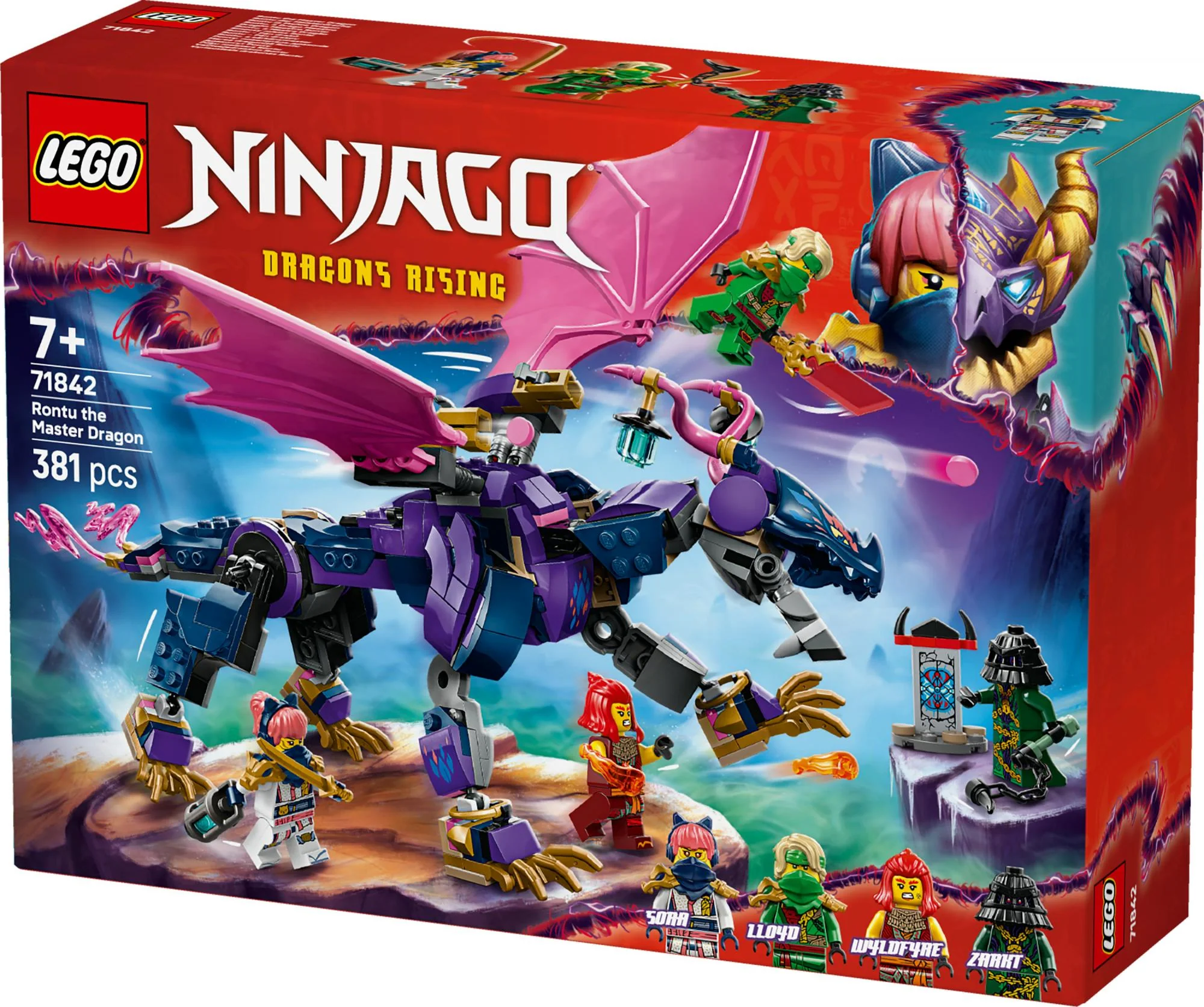 LEGO 71842 Ninjago Rontu the Master Dragon