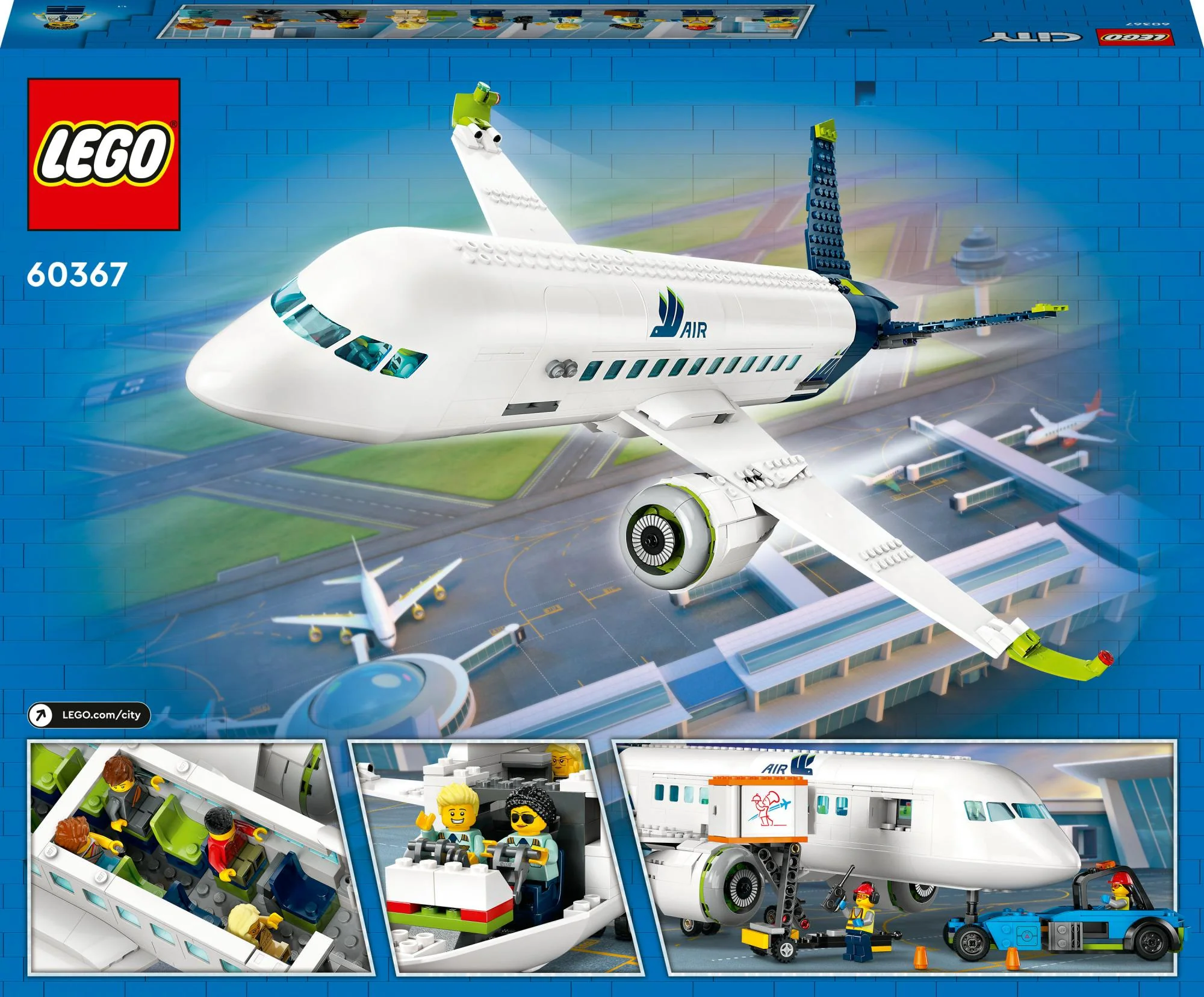 LEGO 60367 City Passenger Airplane