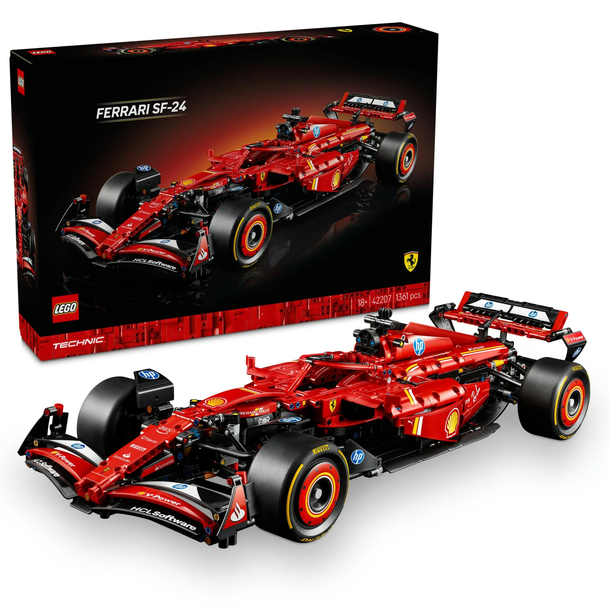 LEGO 42207 Technic Ferrari SF-24 F1 Racing Car
