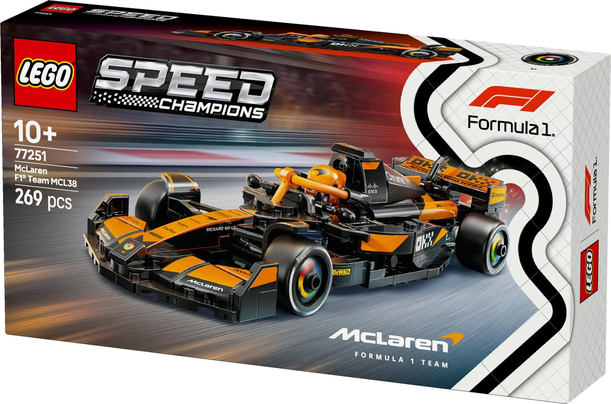 LEGO 77251 Speed Champions McLaren F1 Team MCL38 Rennauto