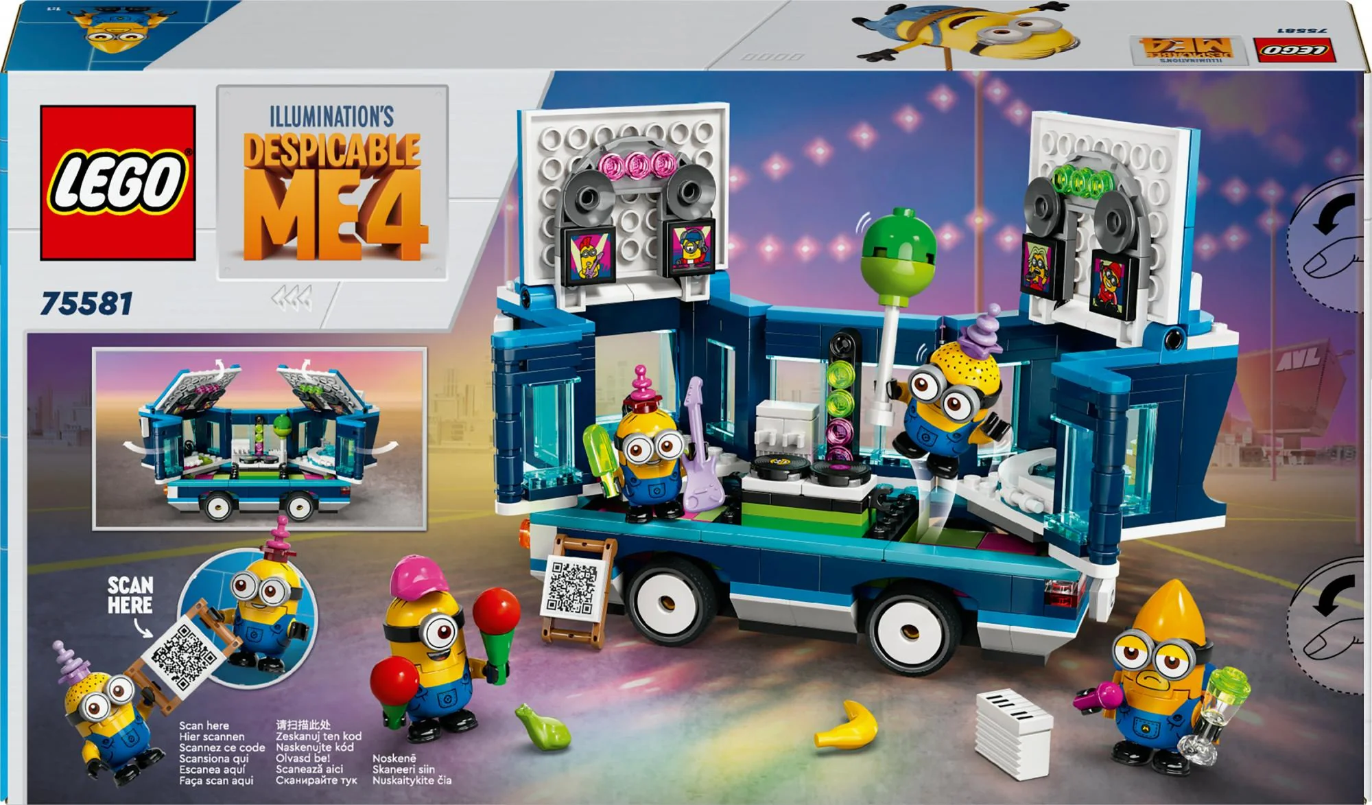 LEGO 75581 Minions and the Party Bus