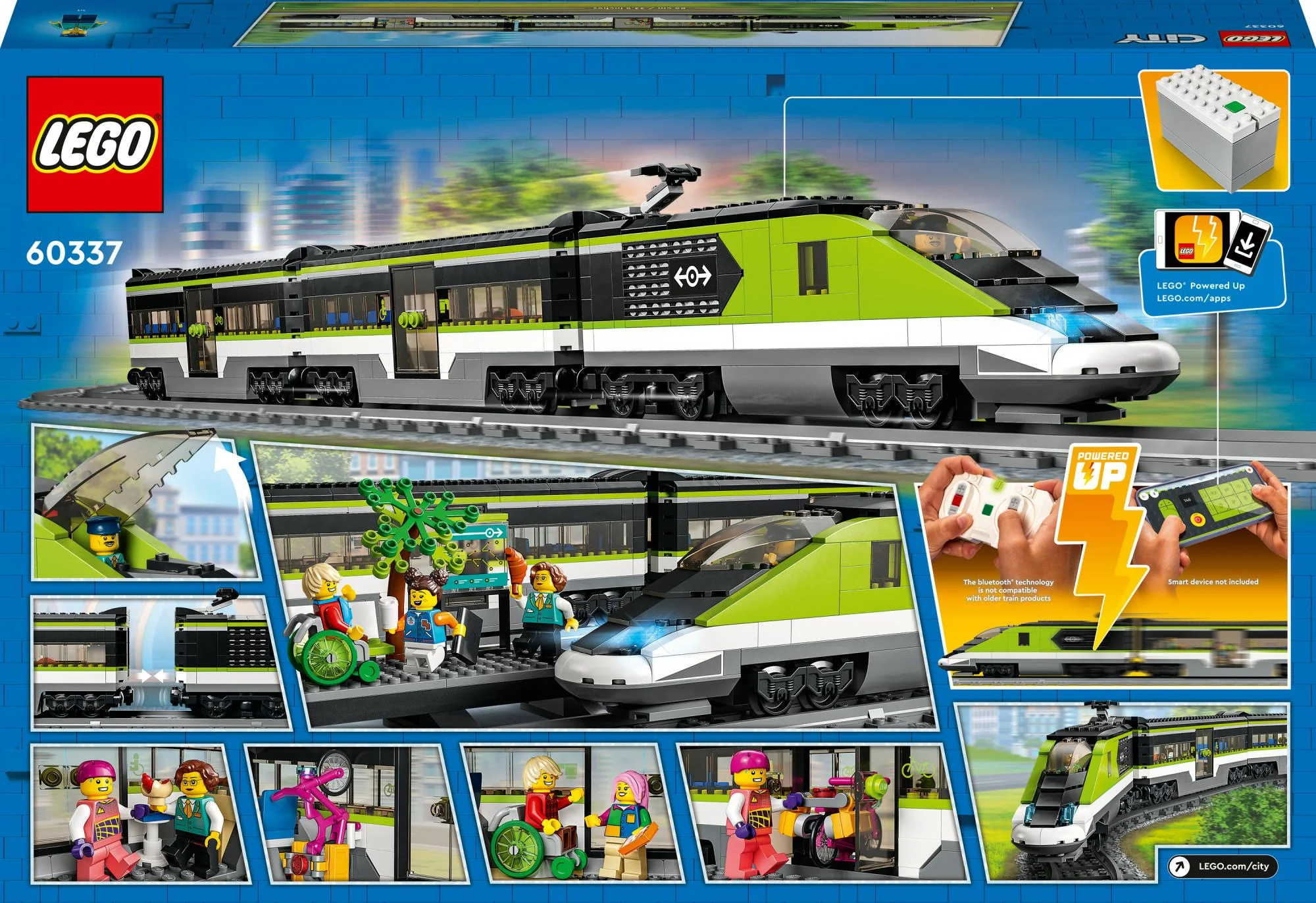 LEGO 60337 City Passenger Bullet Train