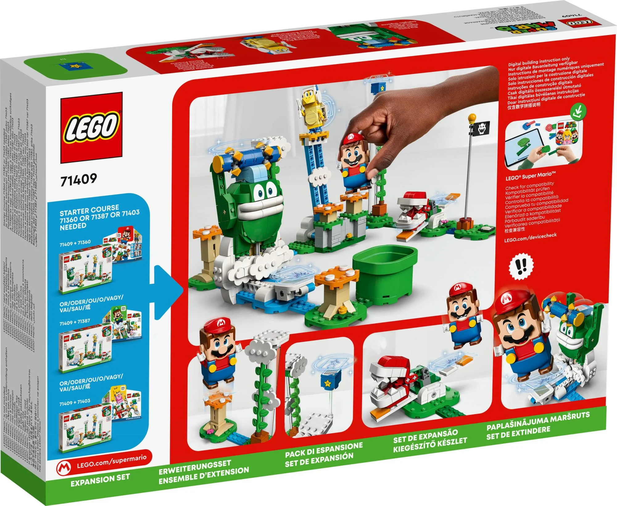 LEGO Super Mario - Big Spike's Cloudtop Challenge Expansion Set (71409)