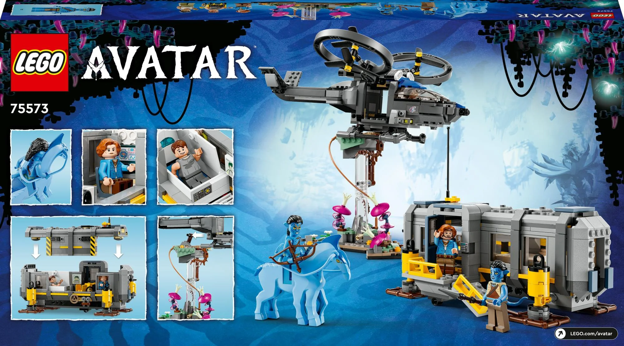 LEGO 75573 Avatar Floating Mountains: Site 26 and RDA Samson
