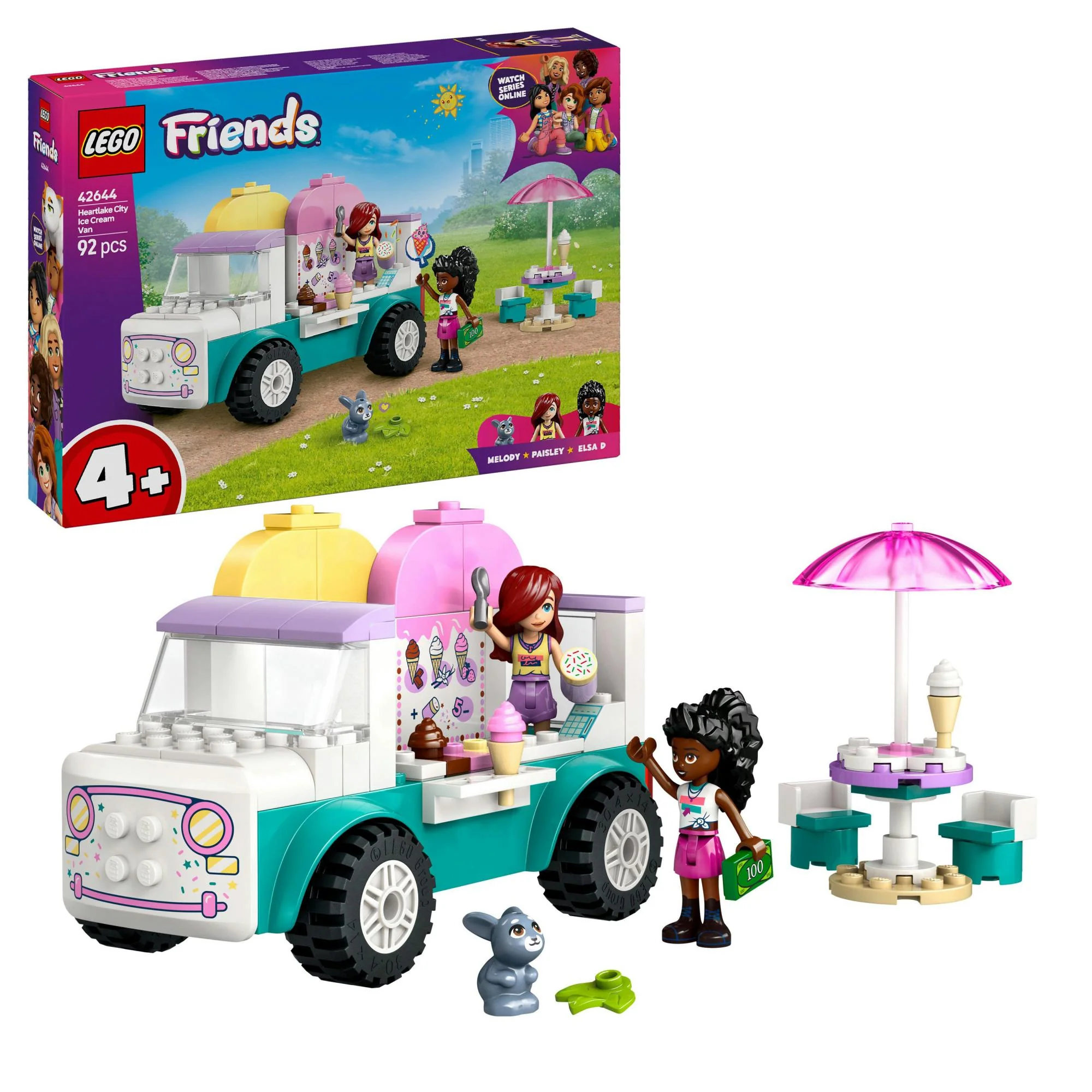 LEGO 42644 Friends Heartlake City Ice Cream Truck