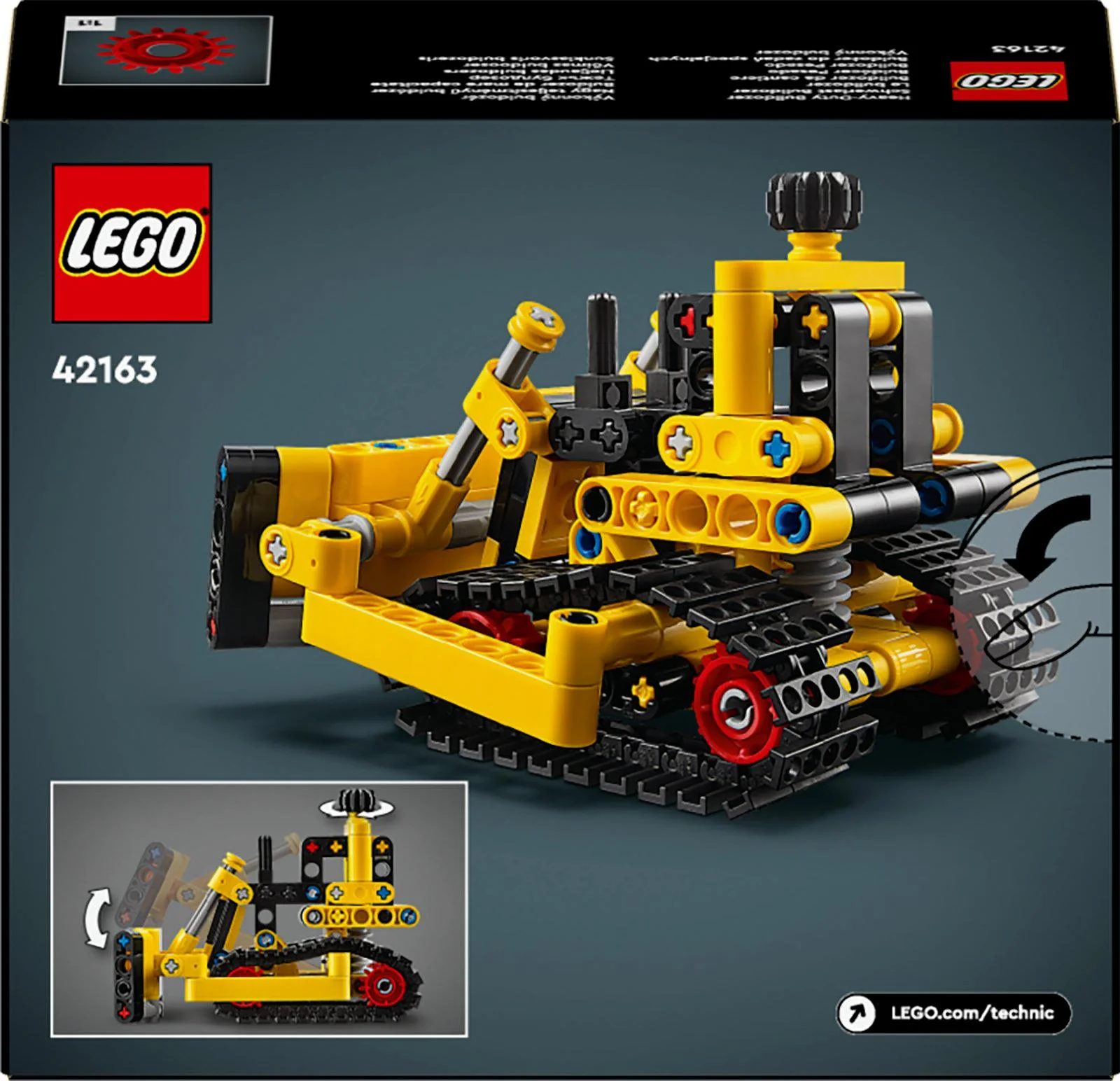 LEGO 42163 Technic Heavy Duty Bulldozer