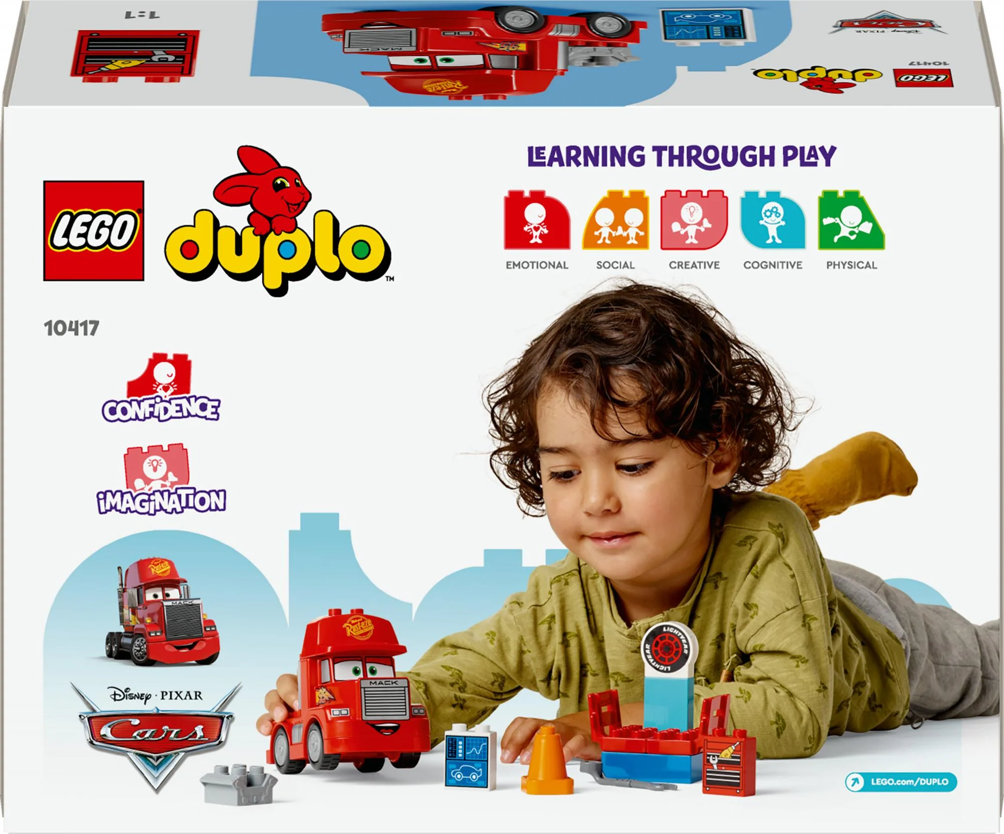 LEGO 10417 DUPLO Disney Mack Racing (red)