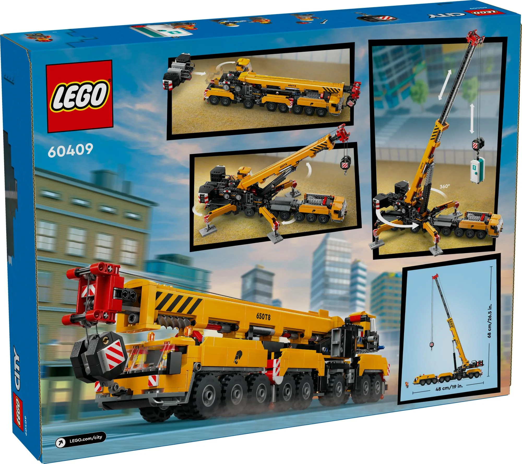 LEGO 60409 City Mobile Construction Crane