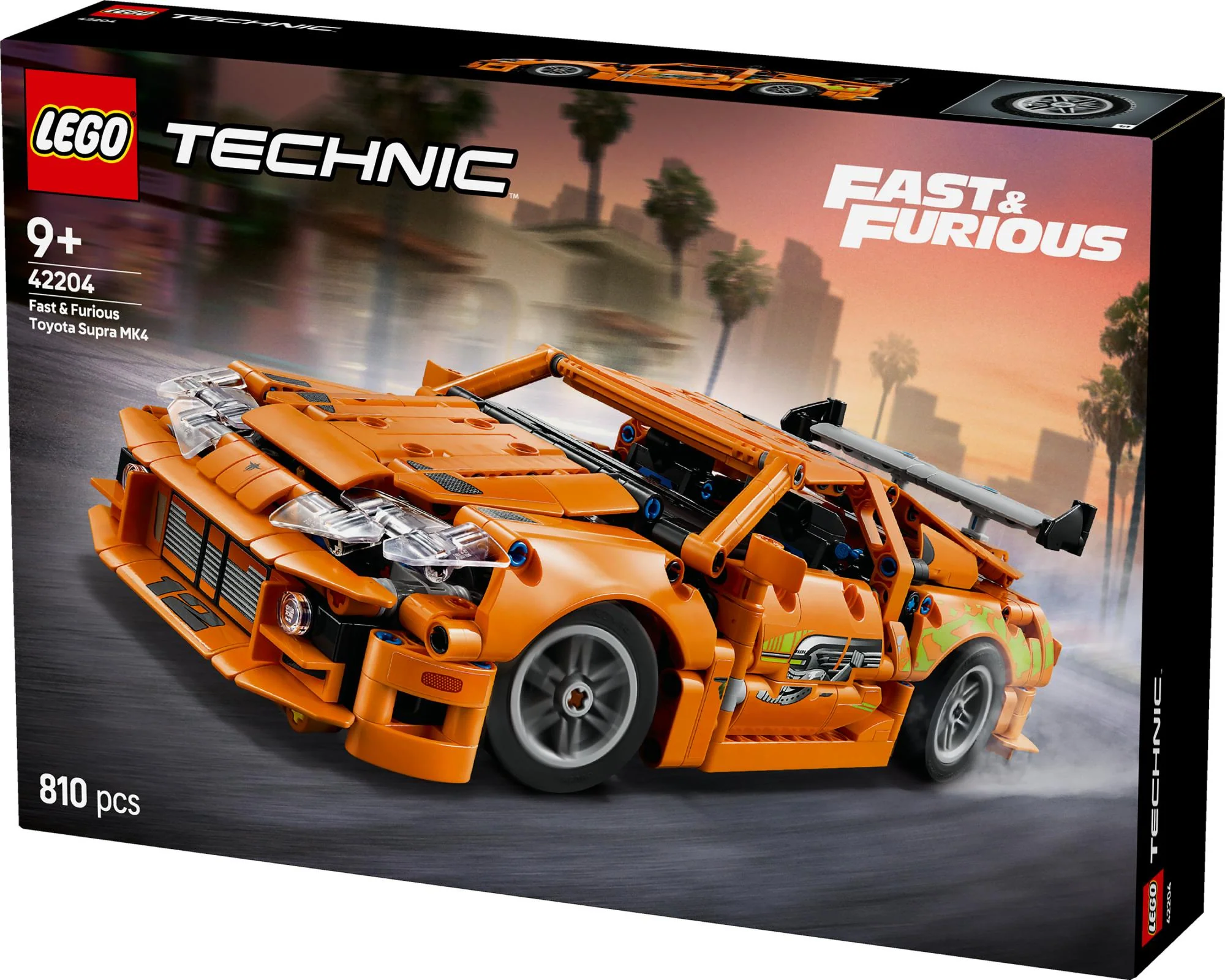 LEGO 42204 Technic Fast and Furious Toyota Supra MK4