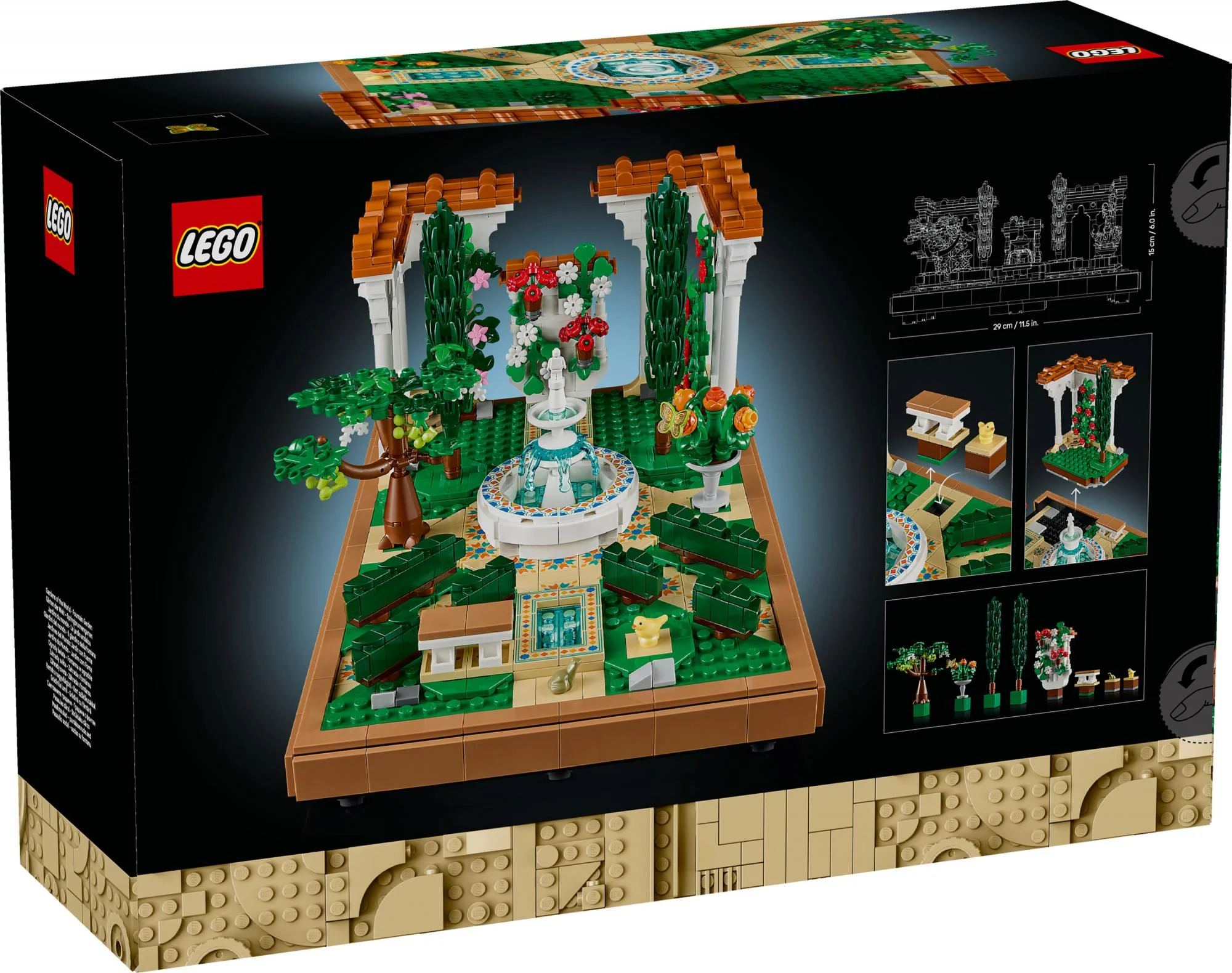 LEGO 10359 Icons Fountain Garden