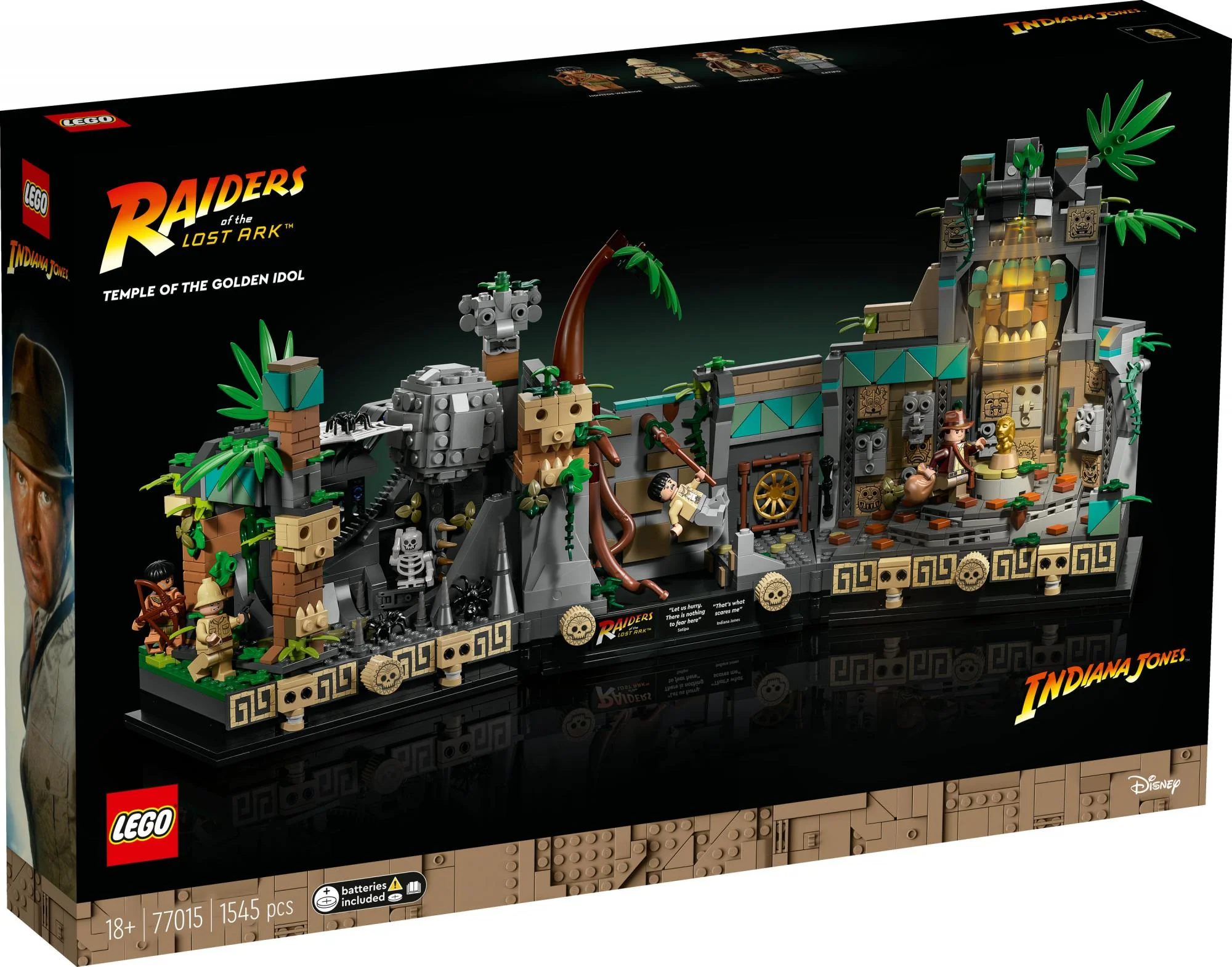 LEGO 77015 Indiana Jones Temple of the Golden Idol