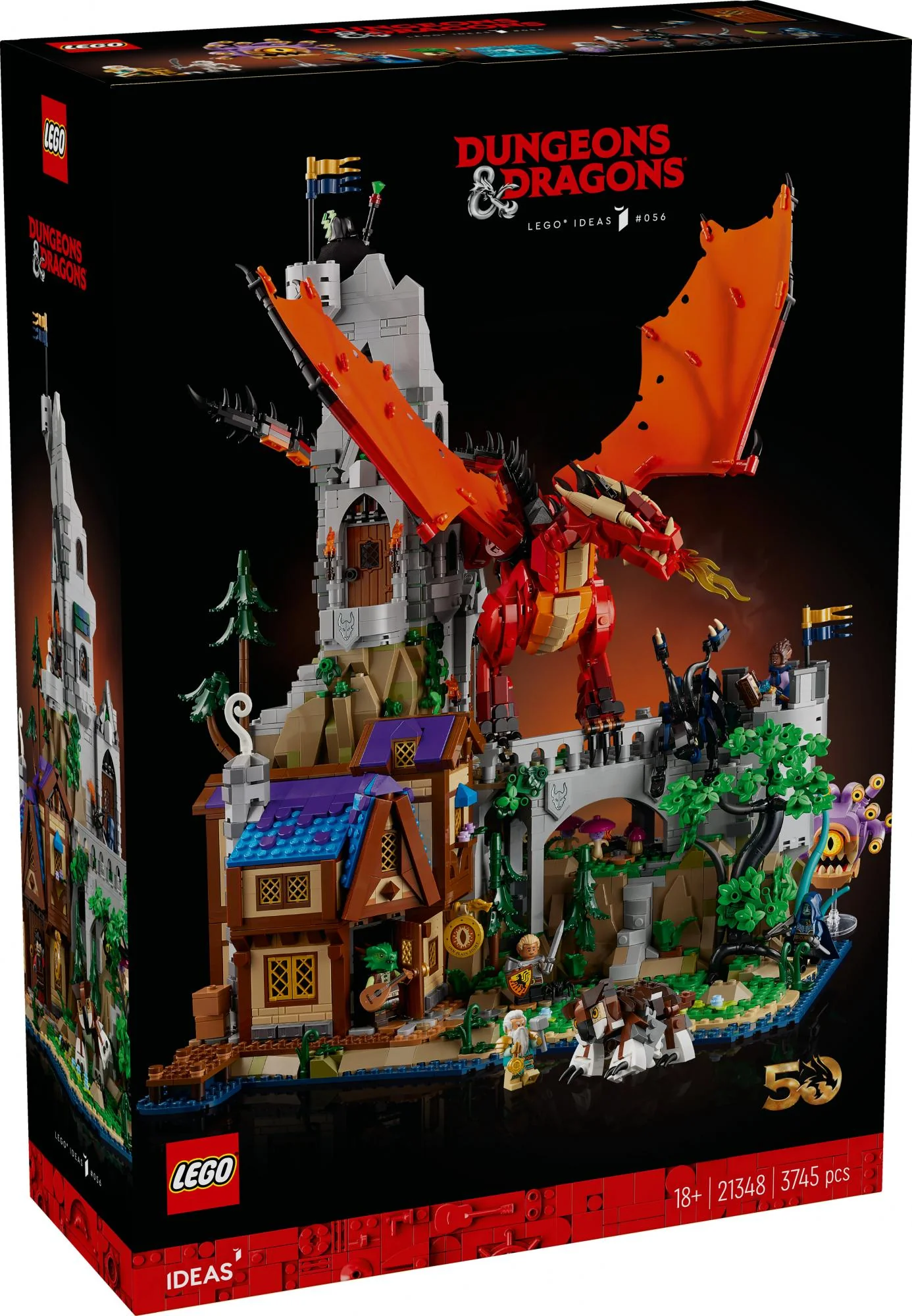 LEGO Ideas - Dungeons & Dragons: Red Dragon's Tale (21348.)