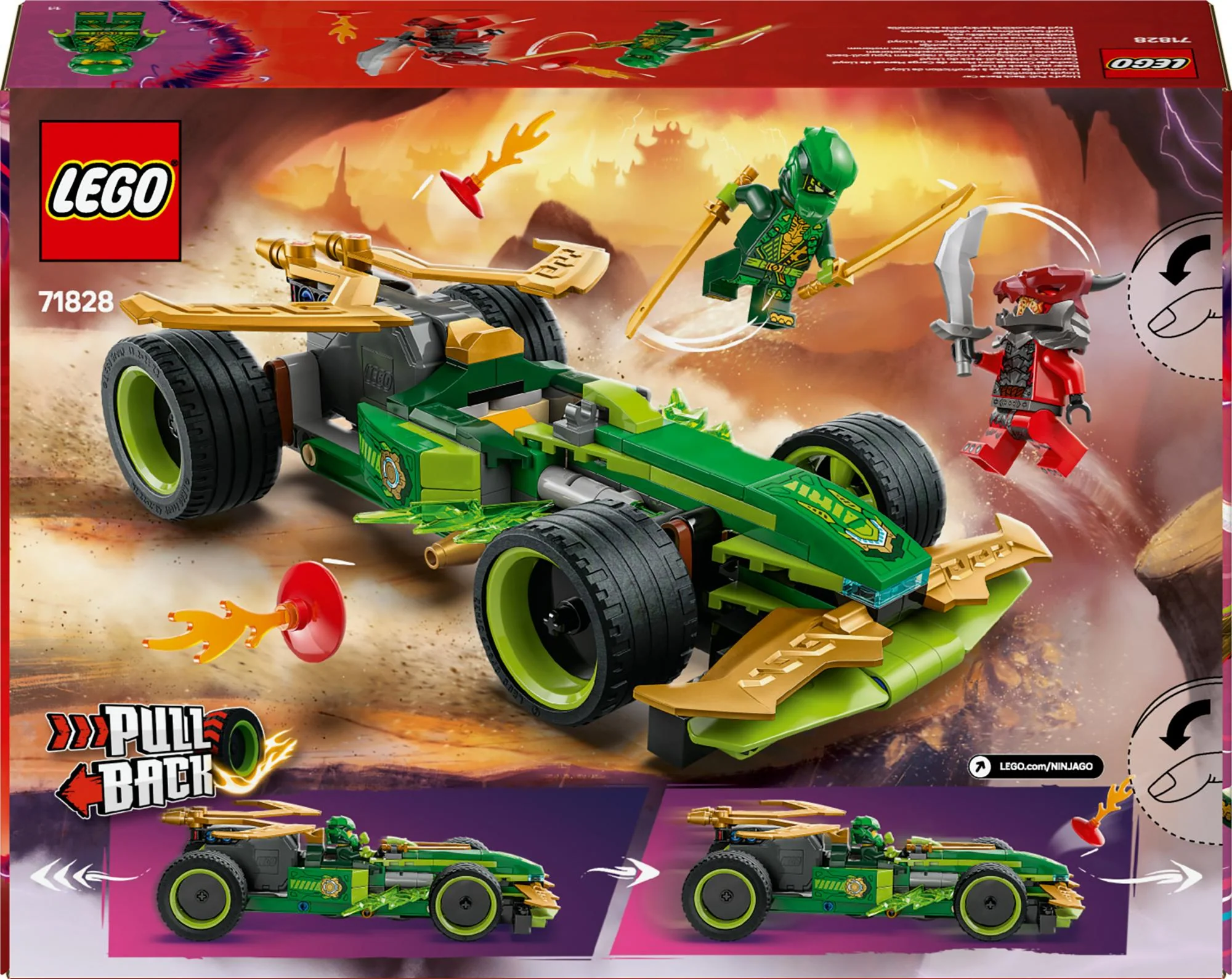 LEGO 71828 Ninjago Lloyd's Action Speedster