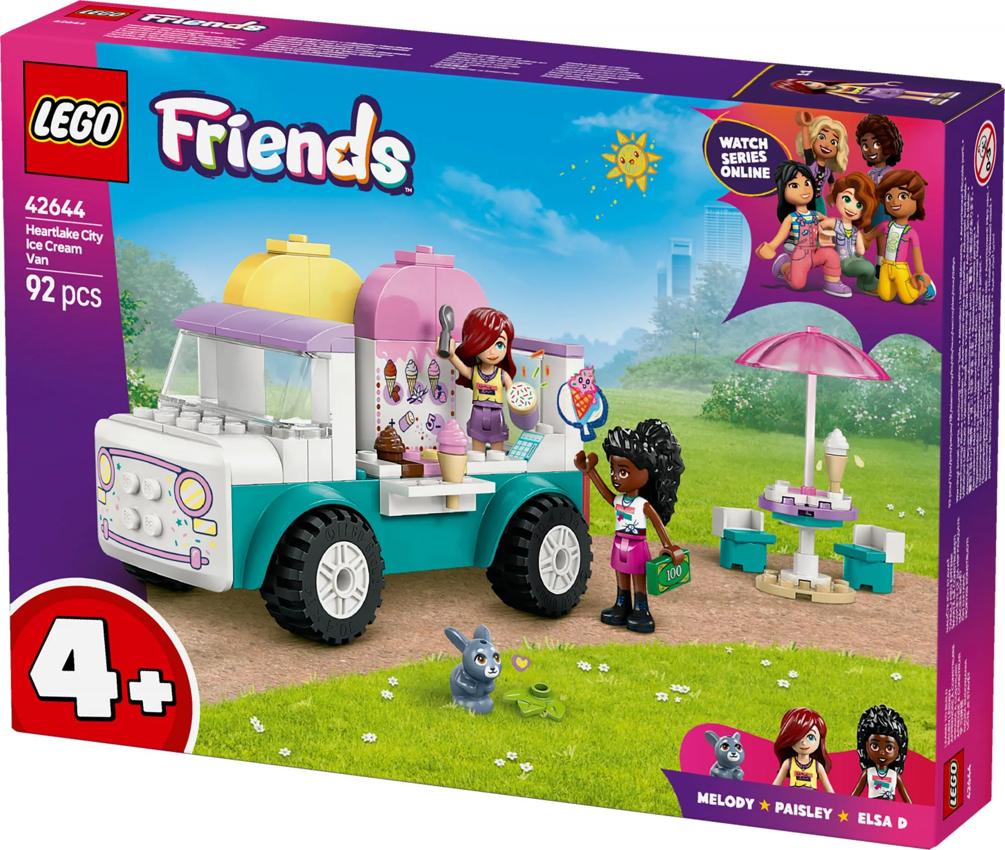 LEGO 42644 Friends Heartlake City Ice Cream Truck