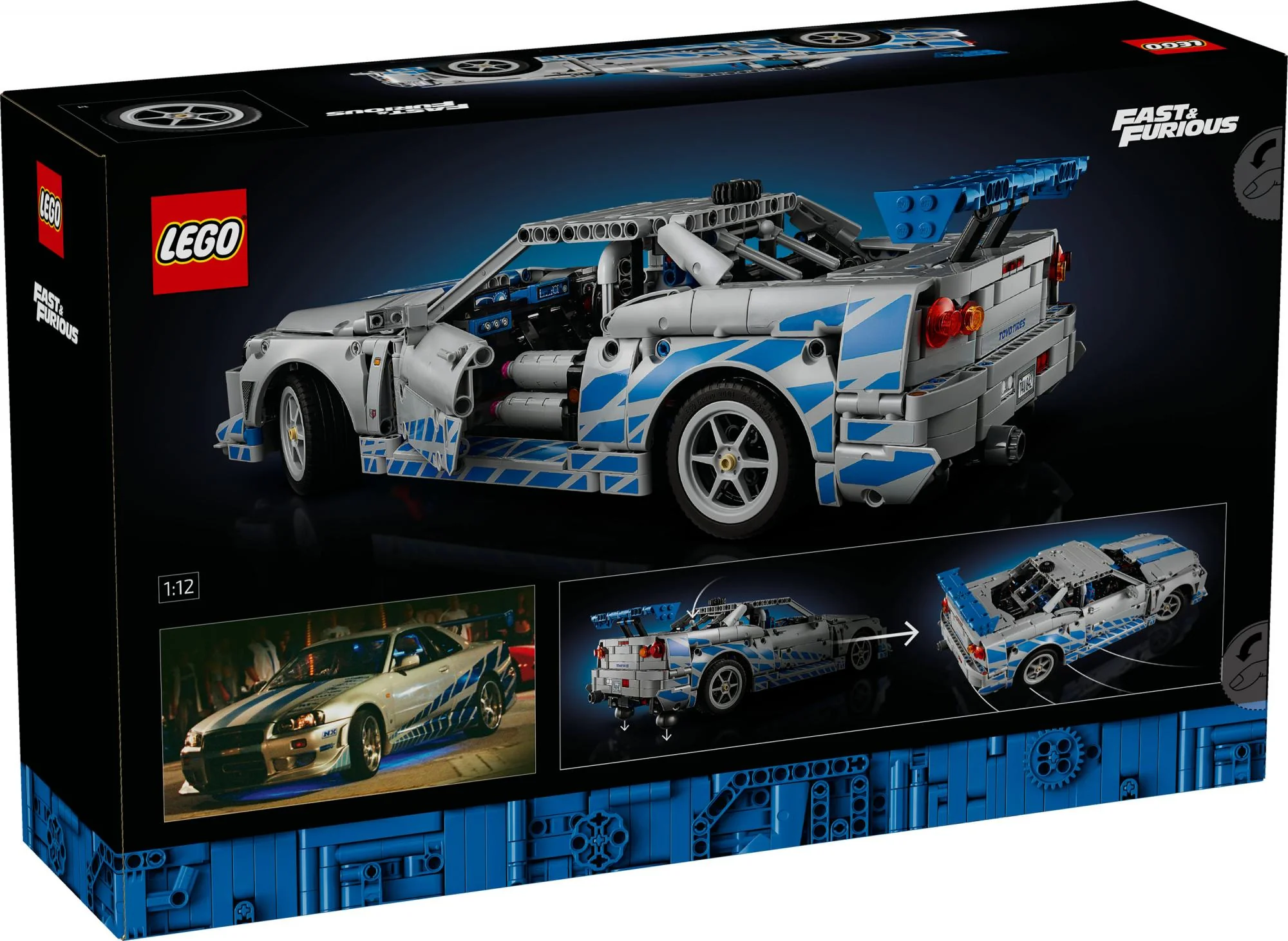 LEGO 42210 Technic 2 Fast 2 Furious Nissan Skyline GT-R(R34)