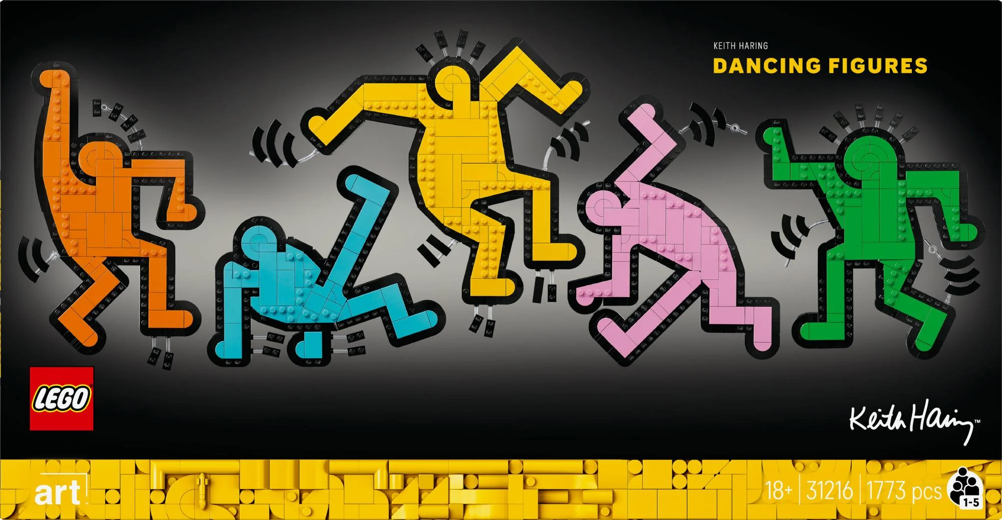 LEGO 31216 Art Keith Haring - Dancing Figures