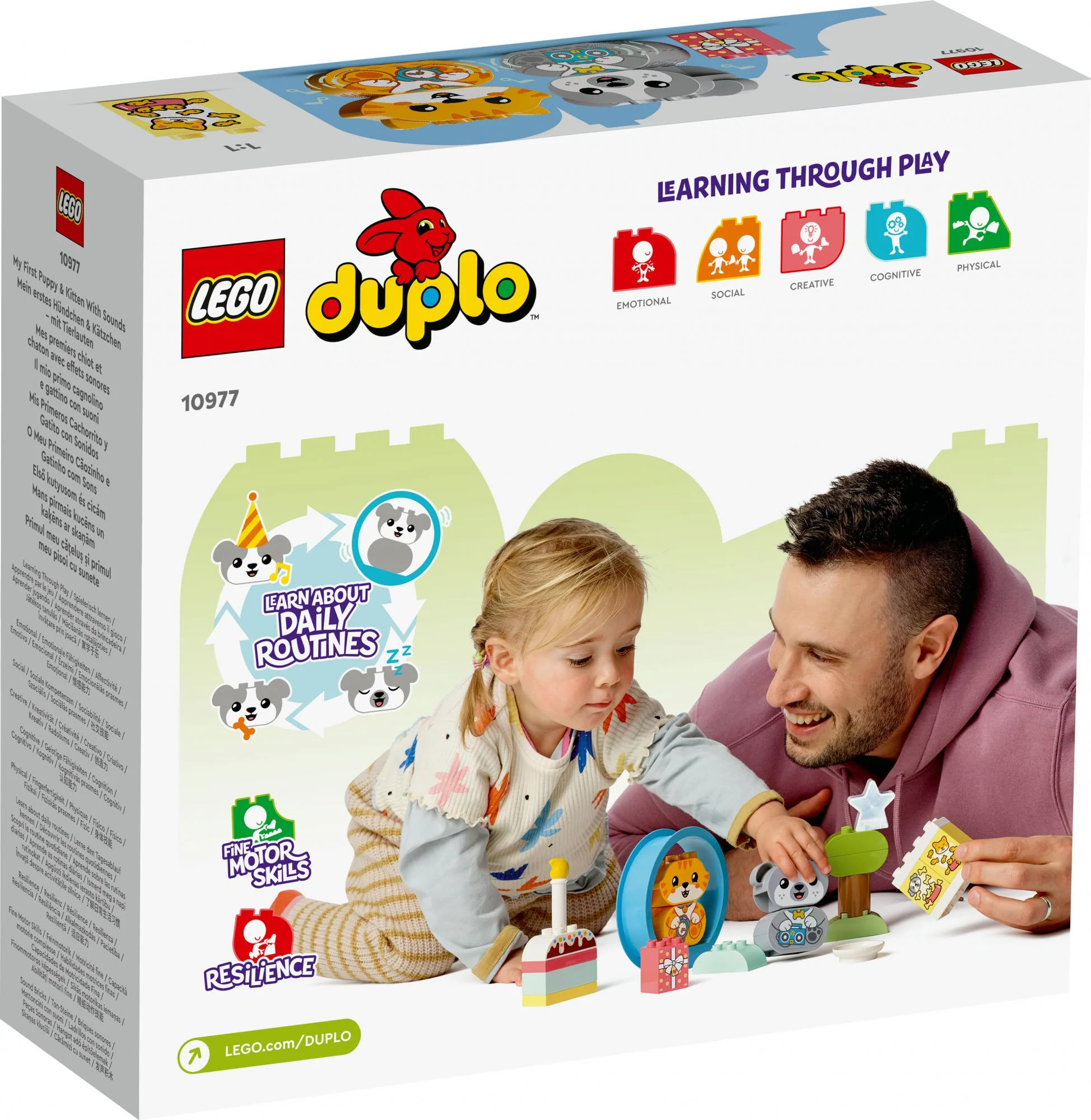 LEGO 10977 DUPLO My First Puppy & Kitten