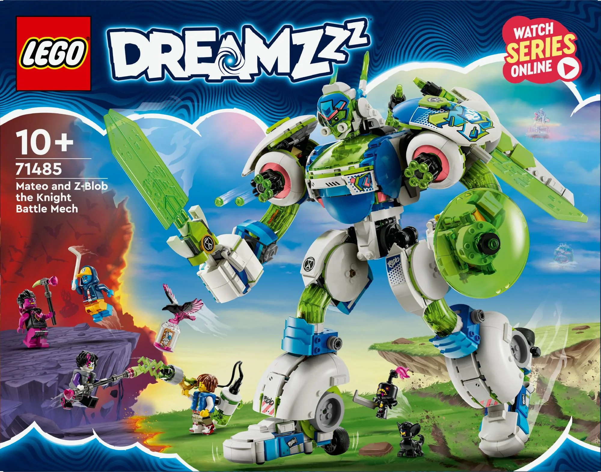 LEGO 71485 DREAMZzz Mateo and Z-Blob the Knight Mech