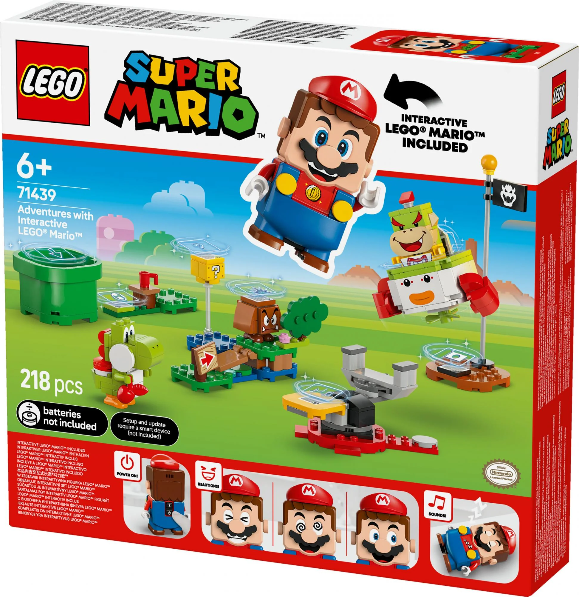 LEGO 71439 Super Mario Adventures with Interactive LEGO Mario
