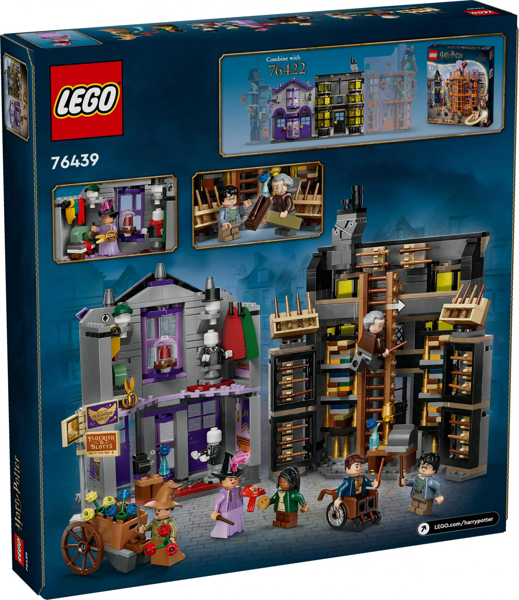 LEGO 76439 Harry Potter Ollivanders & Madam Malkin's Suits