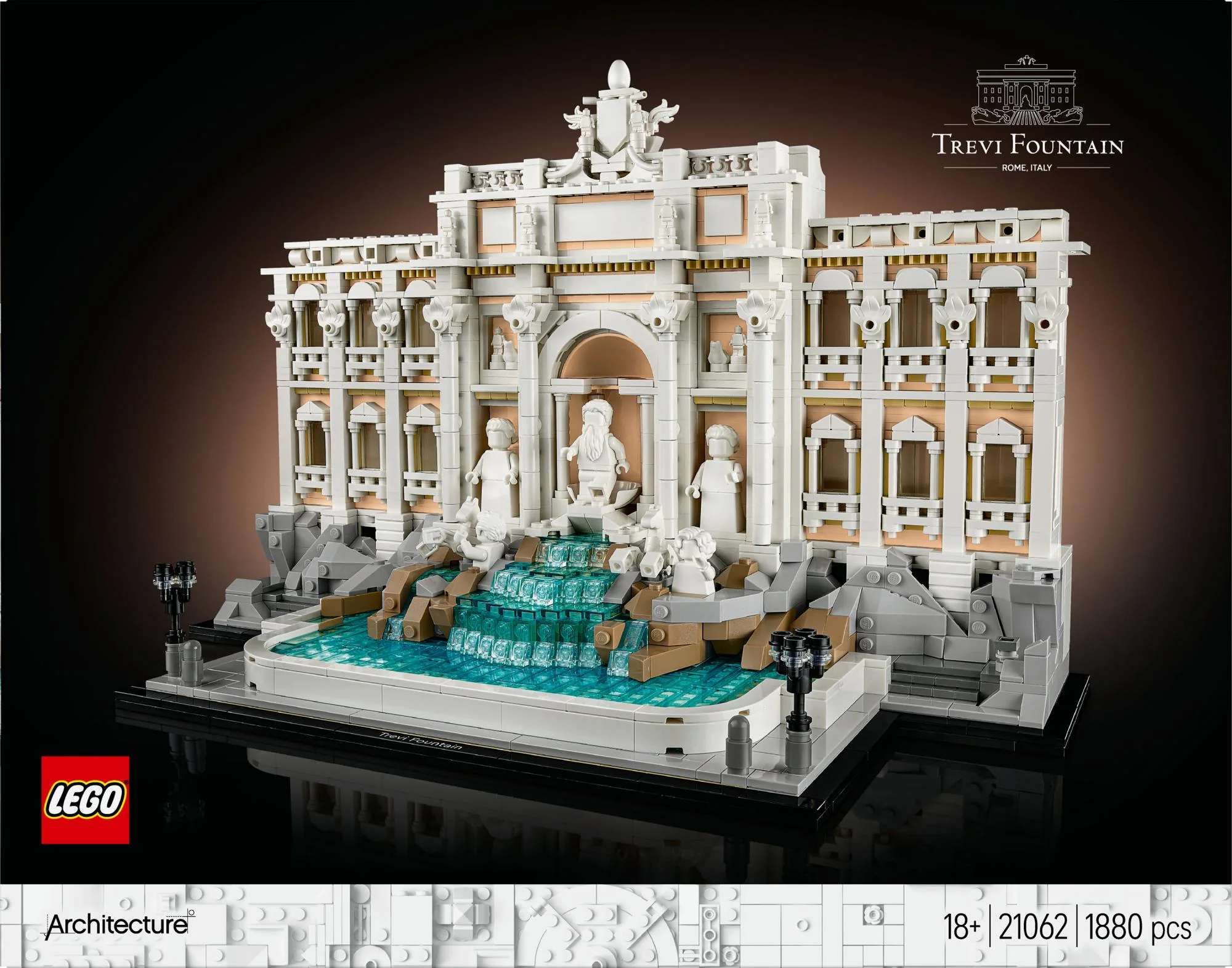 LEGO 21062 Architecture Trevi Fountain