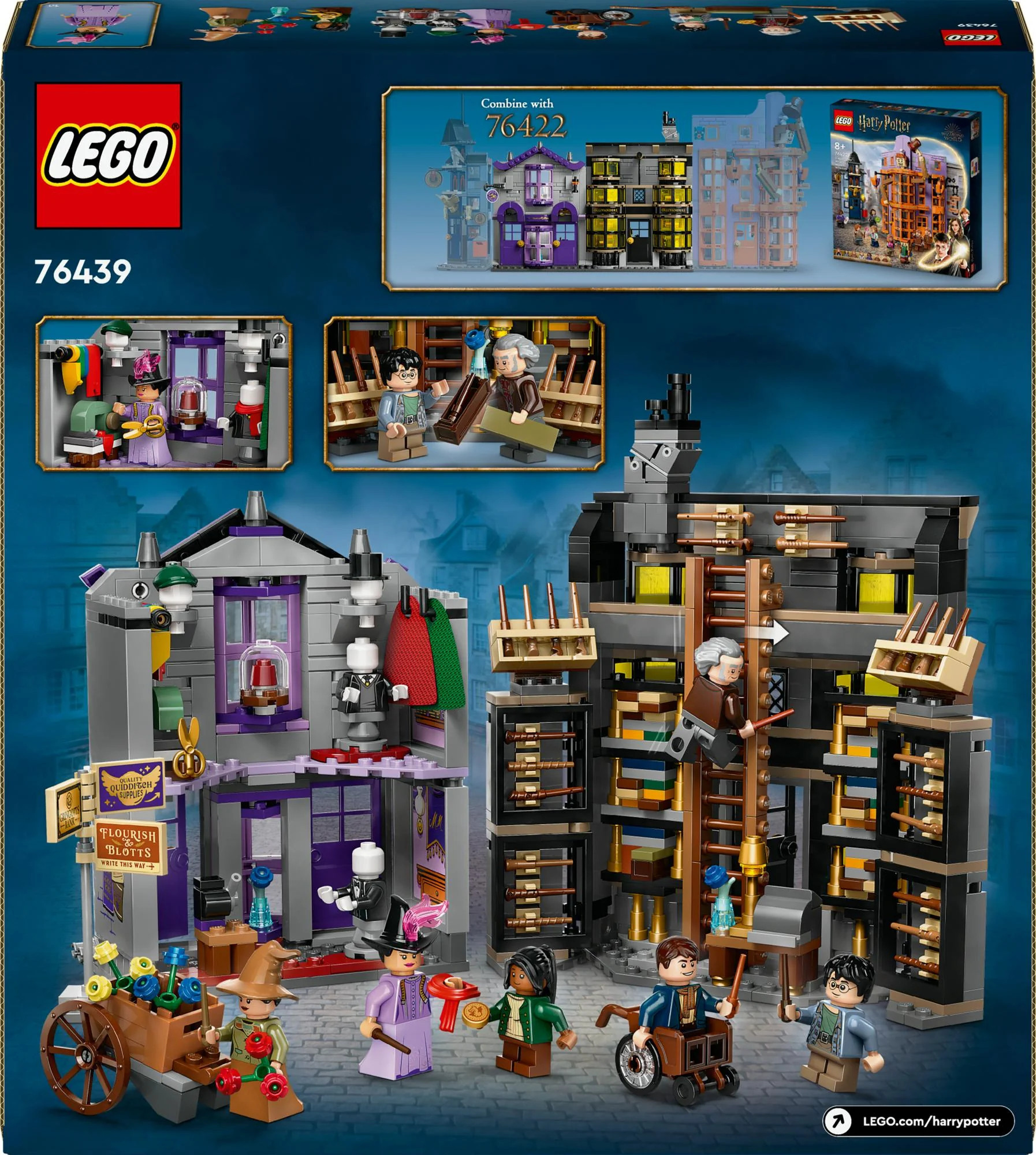 LEGO 76439 Harry Potter Ollivanders & Madam Malkin's Suits
