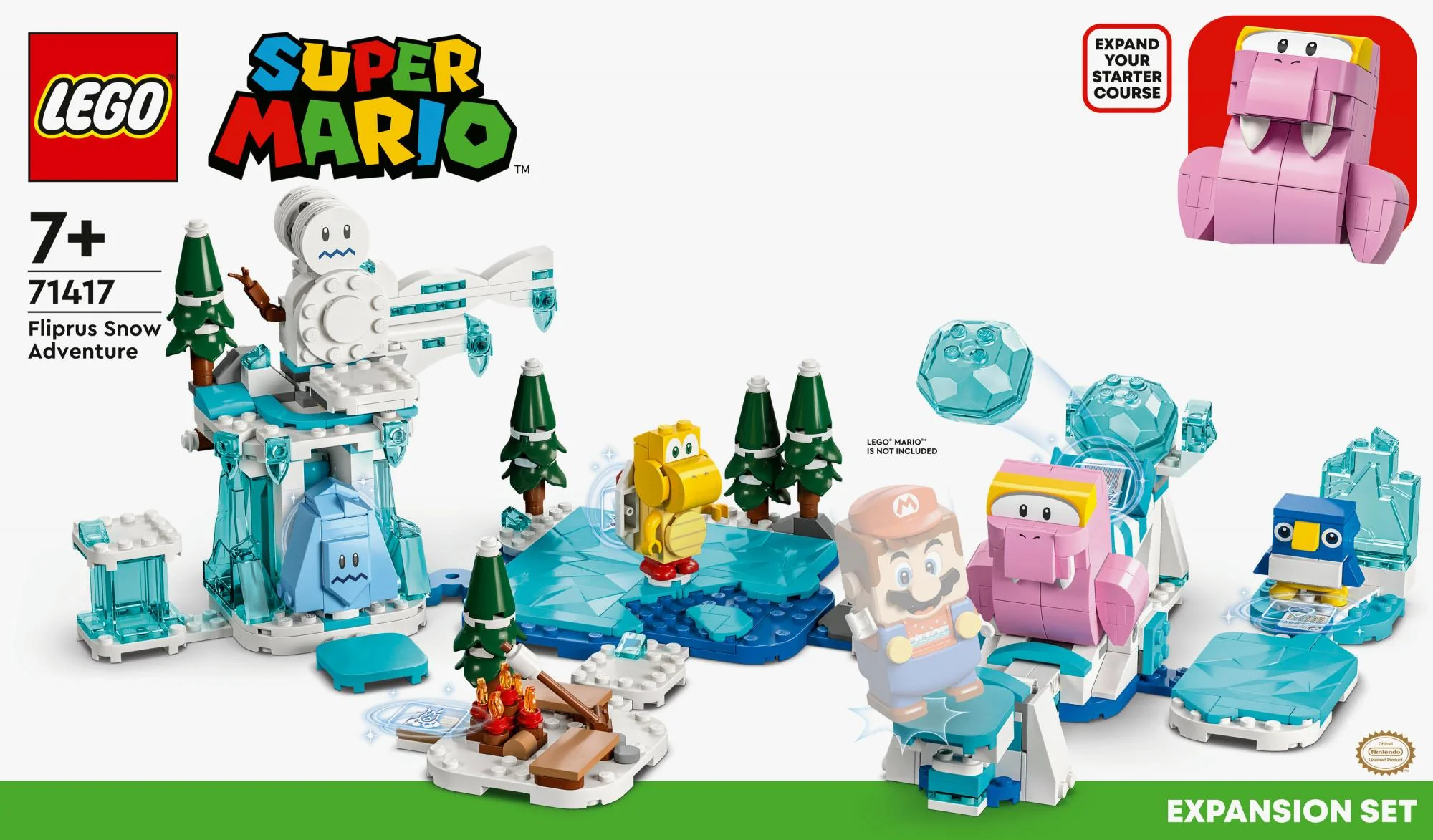 LEGO Super Mario -Fliprus Snow Adventure Expansion Set  (71417)